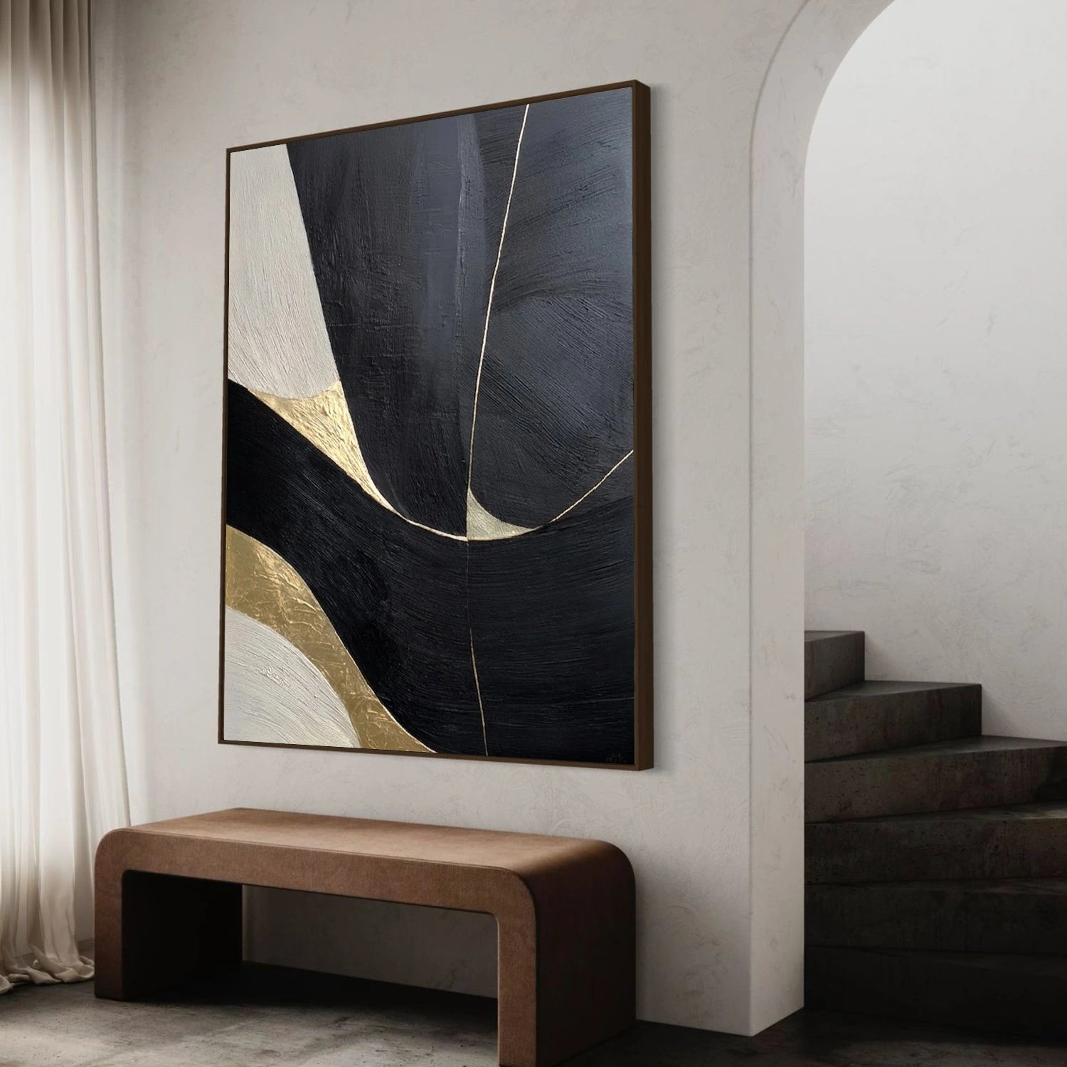 Minimalist Textured Canvas # MM434