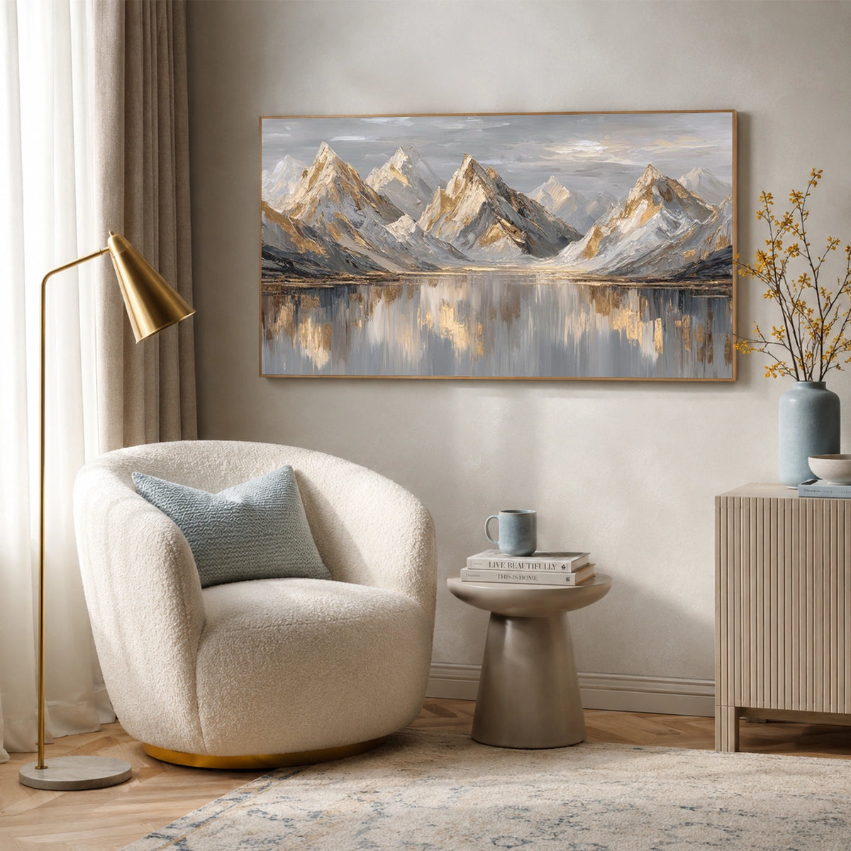 Minimalist Mountain Canvas # MM479