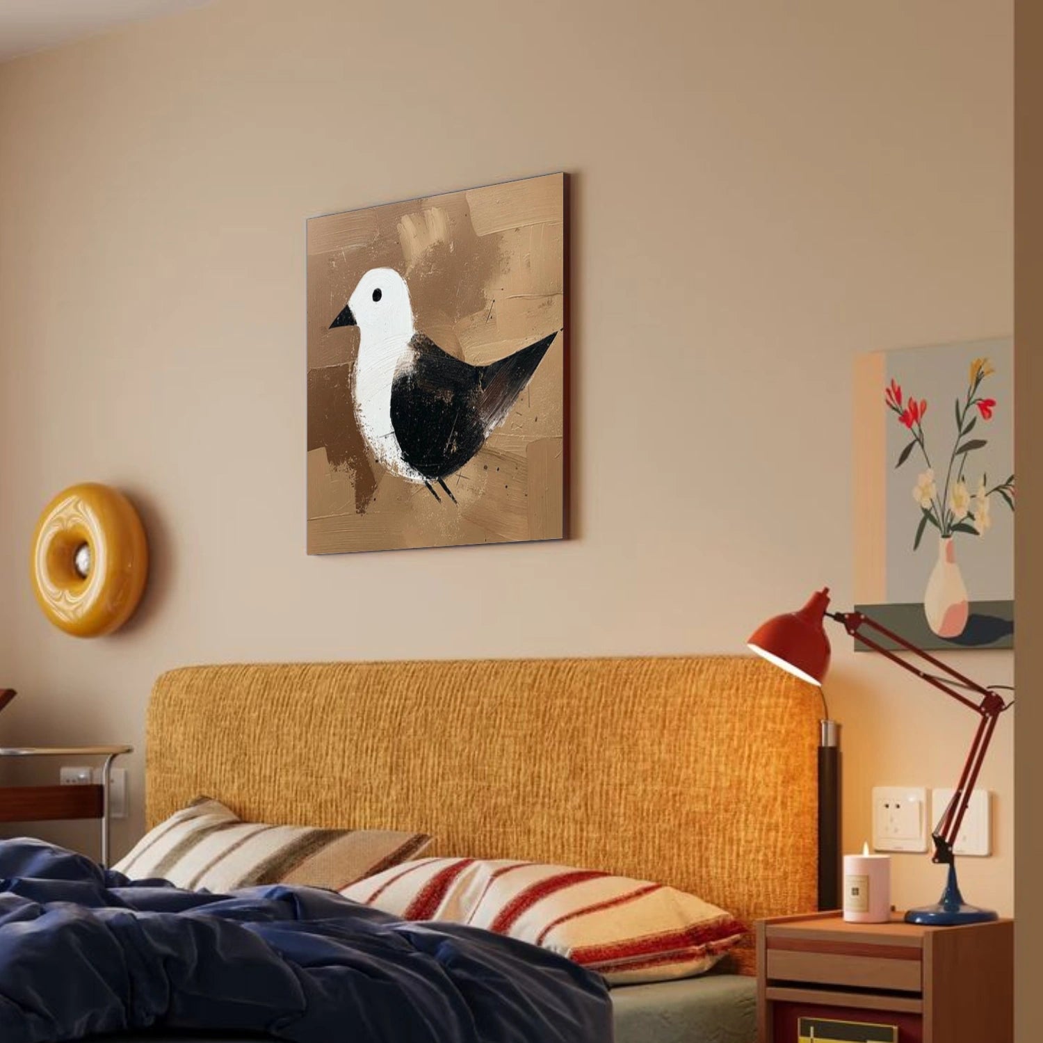 Abstract Animal Canvas Art #AP218