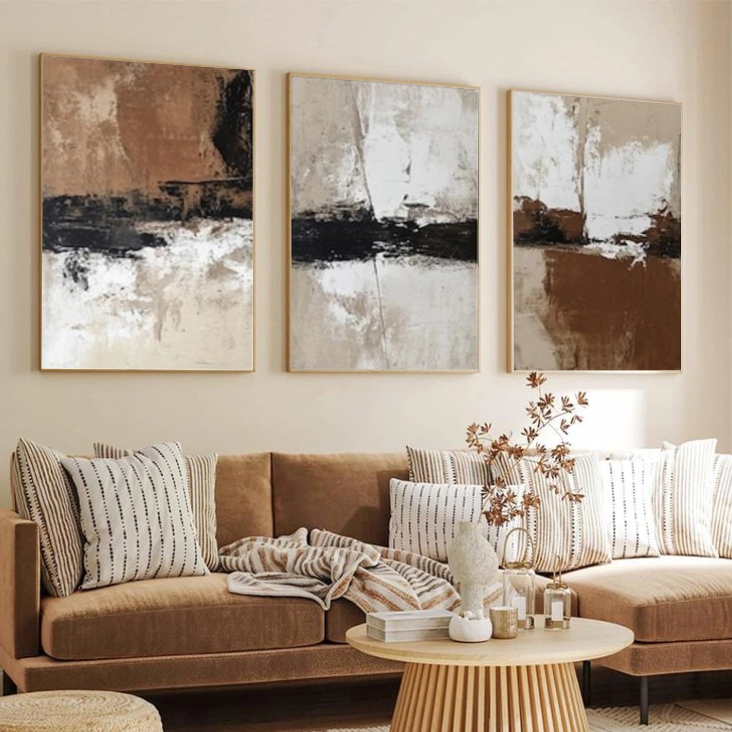 Abstract Wall Art Set of 3 # AB646