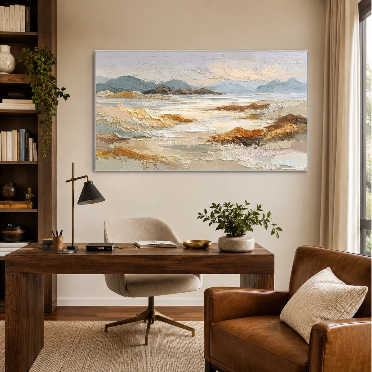 Minimalist Mountain Canvas #MM485