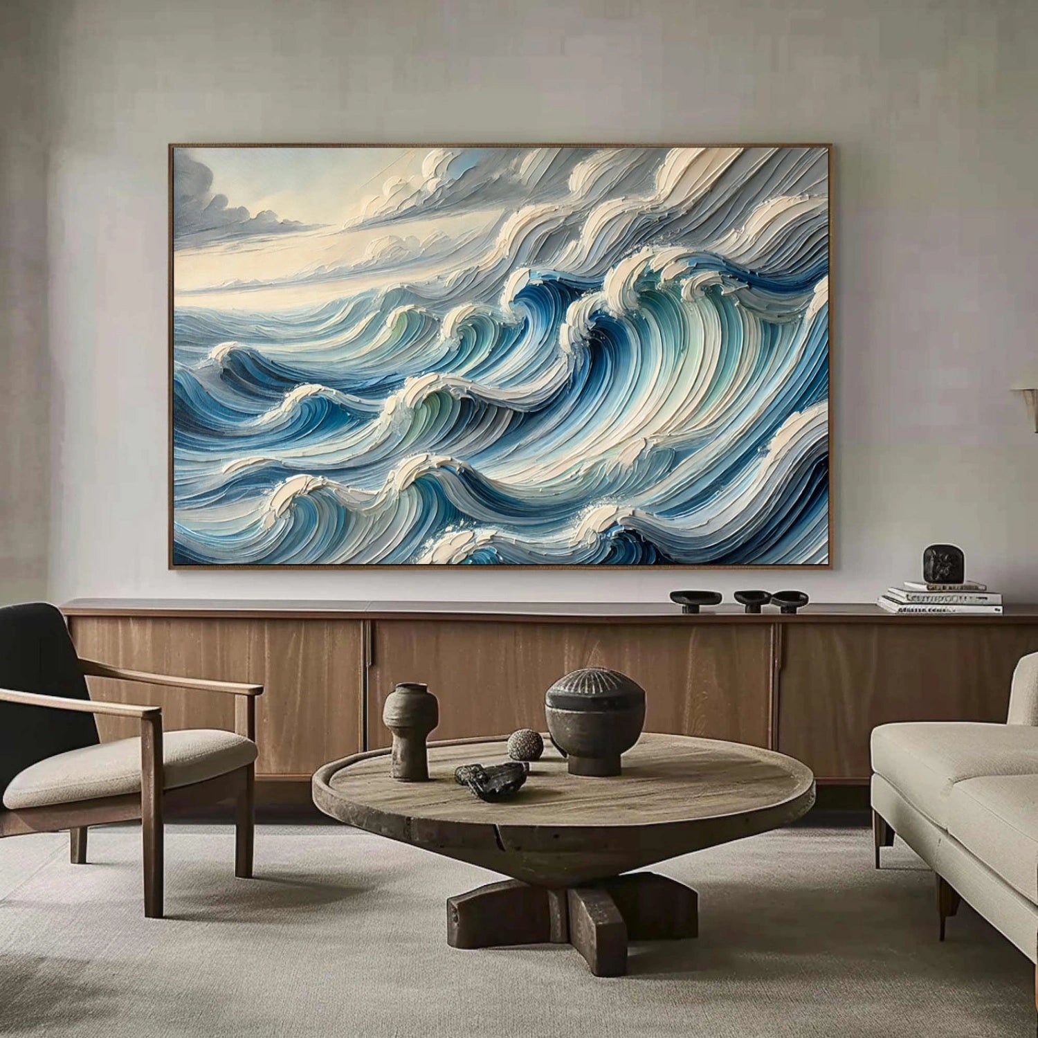 Ocean And Sky Painting #OS 232