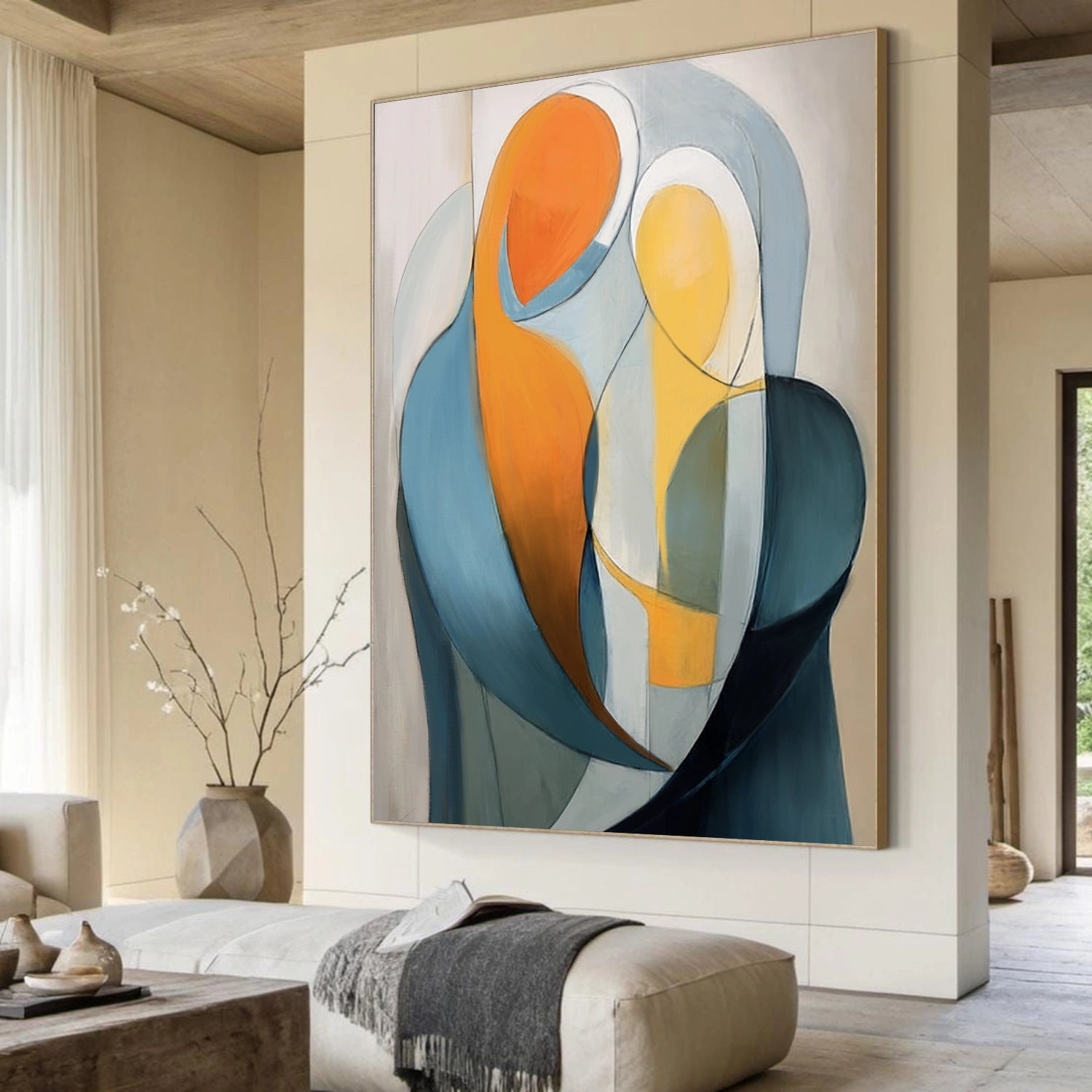 Contemporary Abstract Minimalist Wall Art #CW033