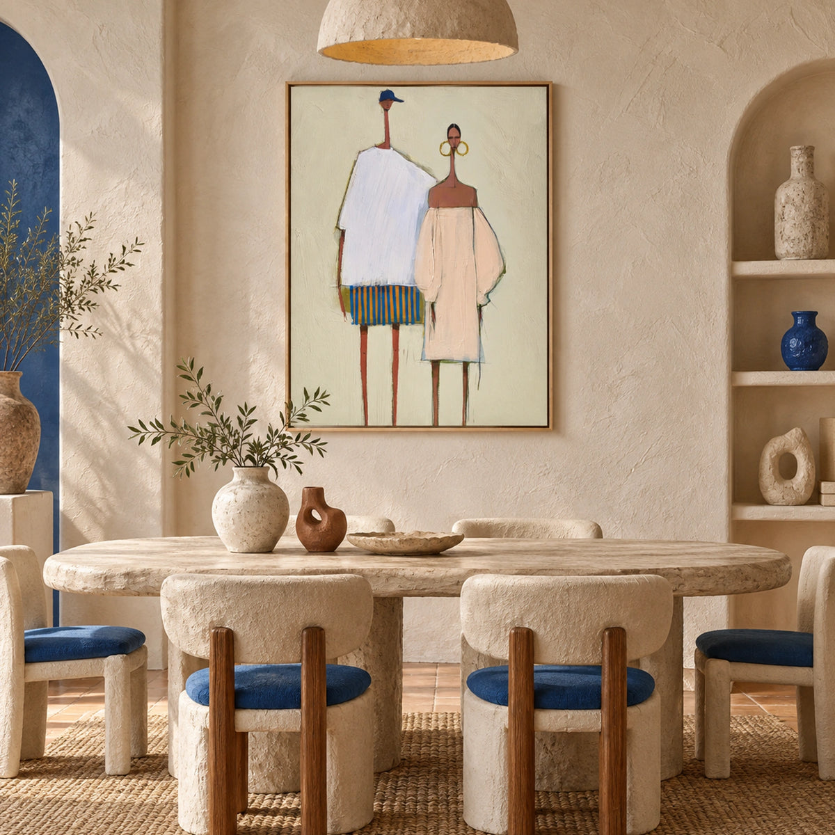 Abstract Portrait Wall Art #PT104