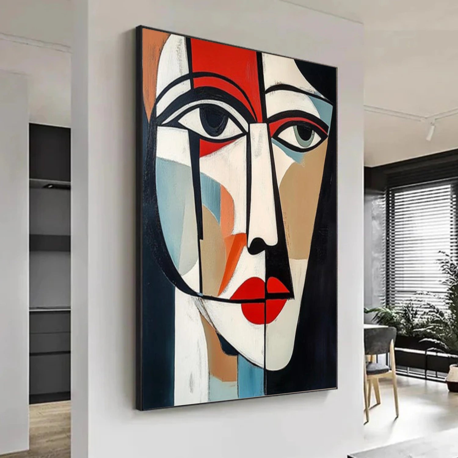 Abstract Portrait Wall Art # PT056