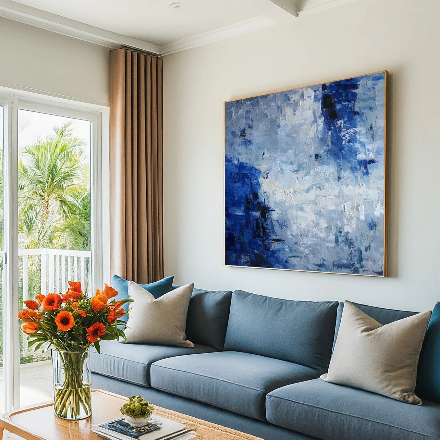 Abstract Textured Wall Art #AB 594