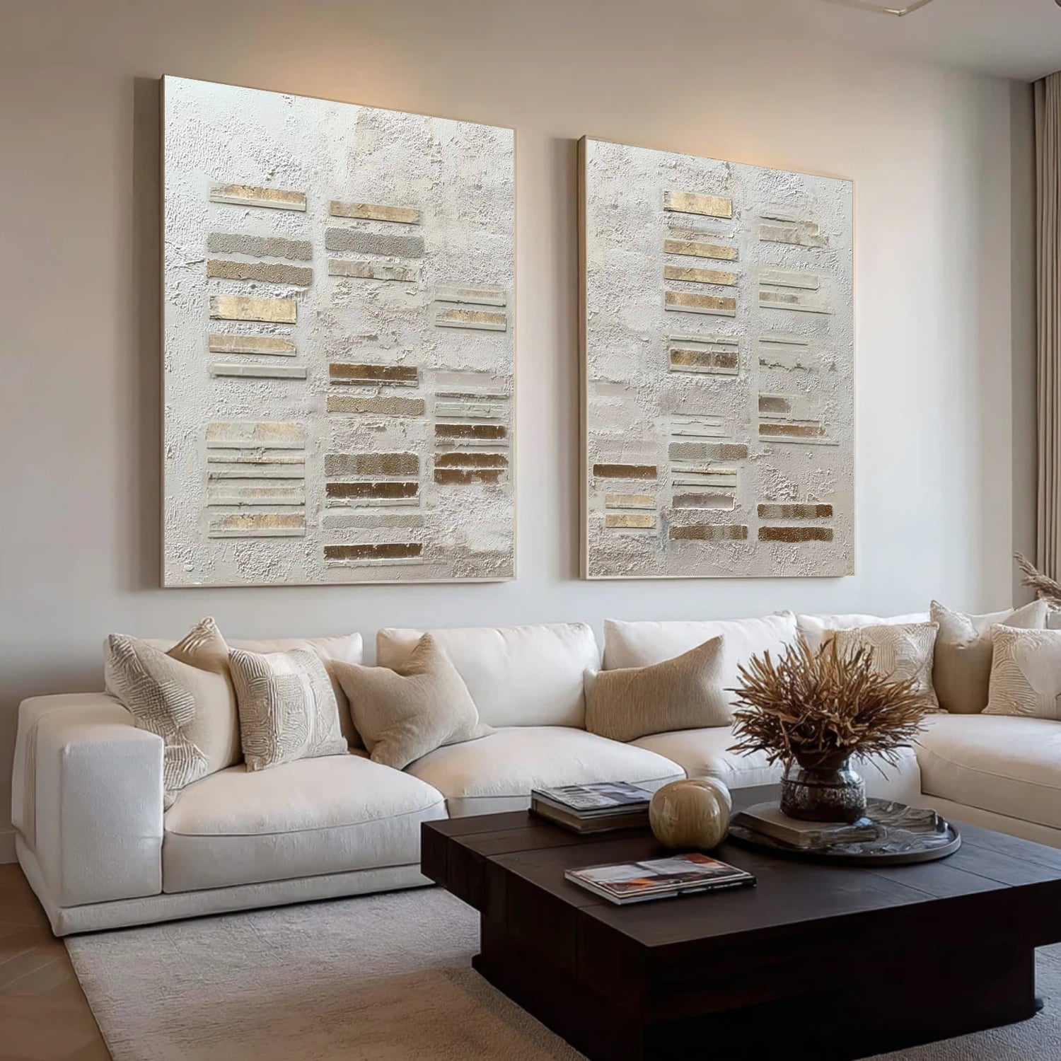 Wabi Sabi Texture Wall Art  Set of 2 #WS406