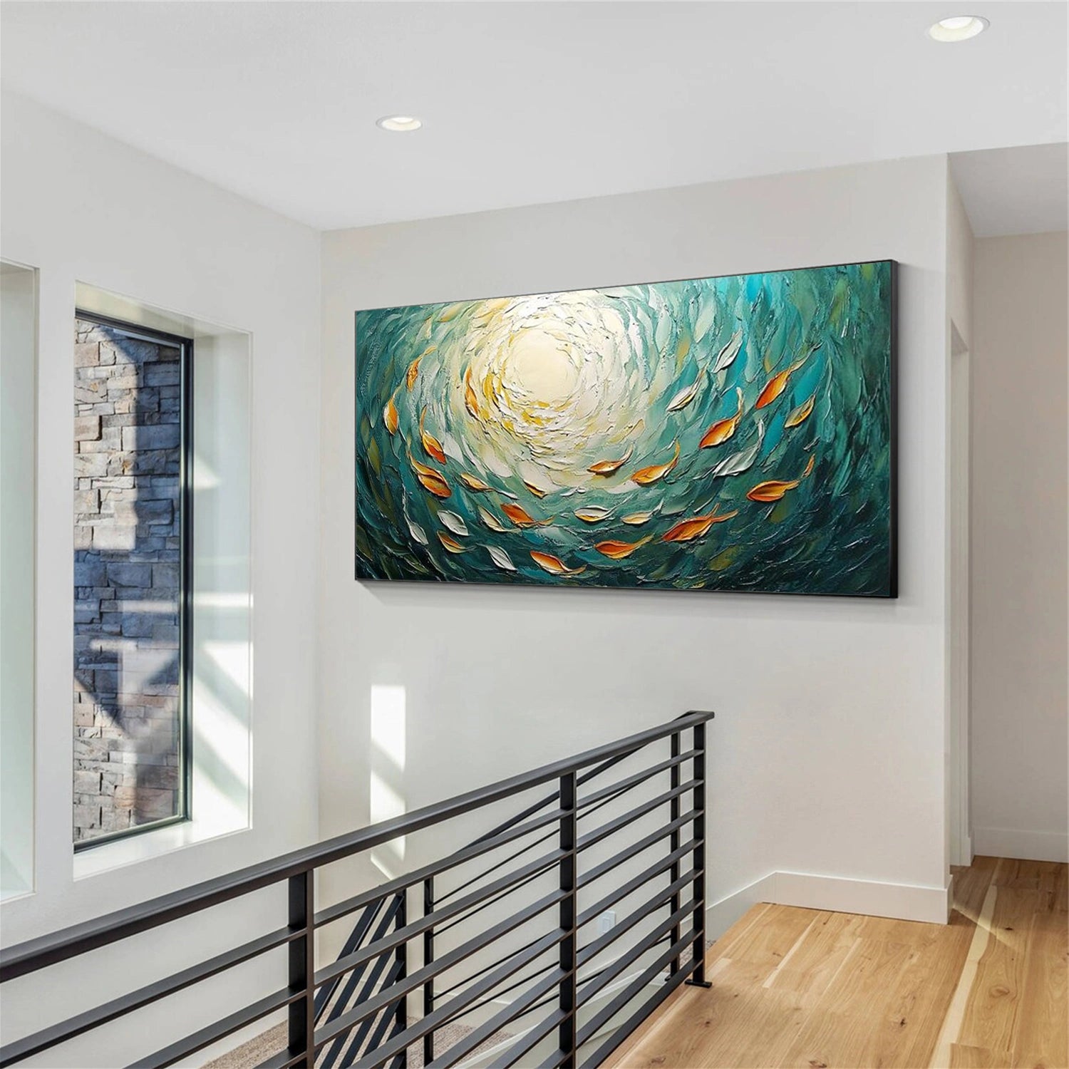 Abstract Animal Texture Canvas Art #AP228