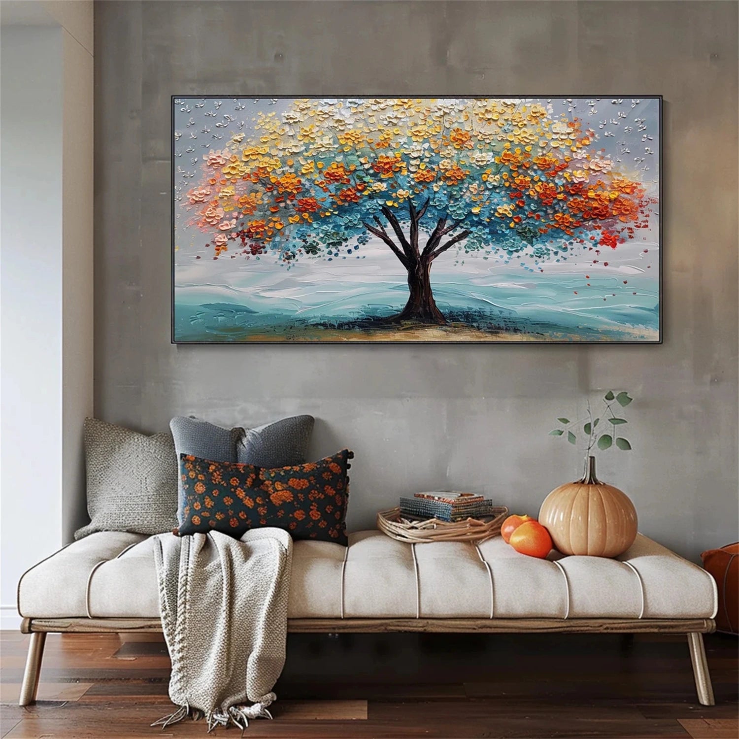 Flower And Tree Painting #FT 099