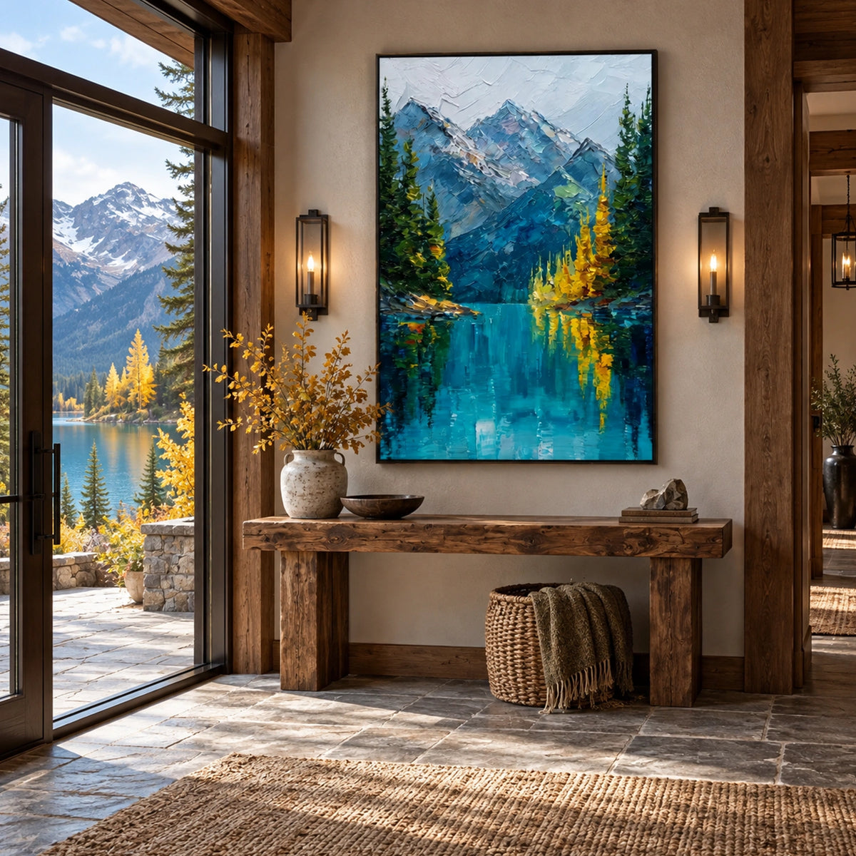 Minimalist Mountain Canvas # MM471