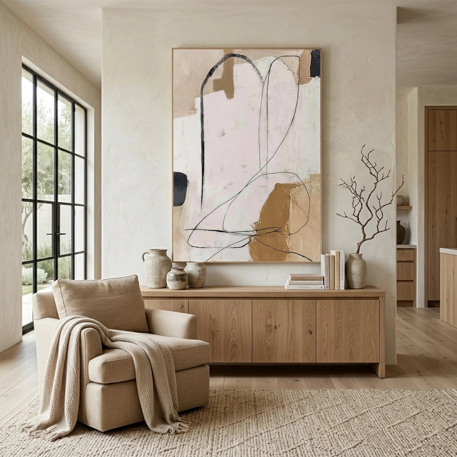 Abstract Texture Wall Art  # AB700
