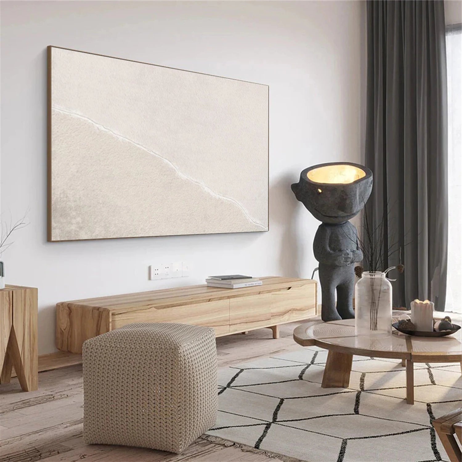 Minimalist Texture Canvas # MM418