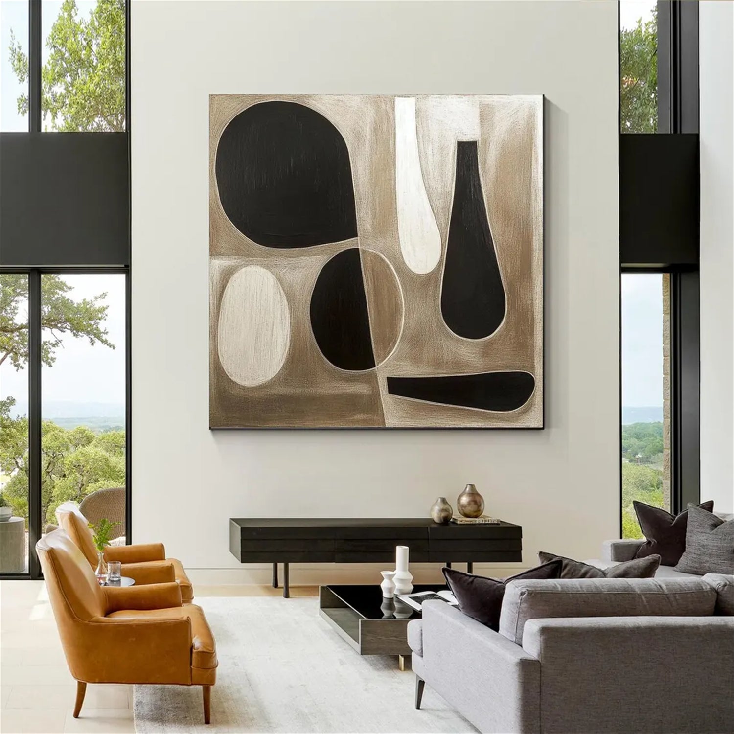 Abstract Tranquility Wall Art #WS229