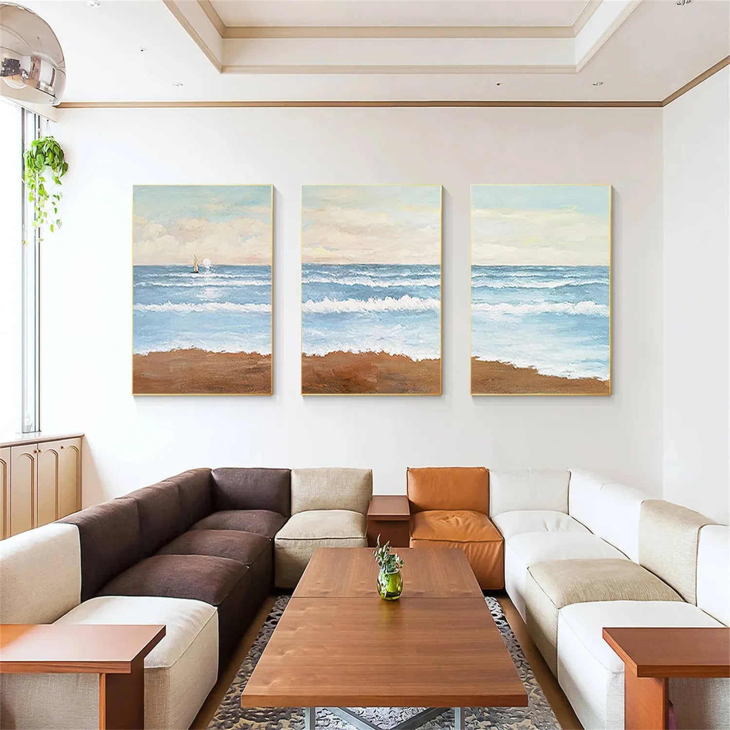 Ocean And Sky Painting Set of 3#OS 184