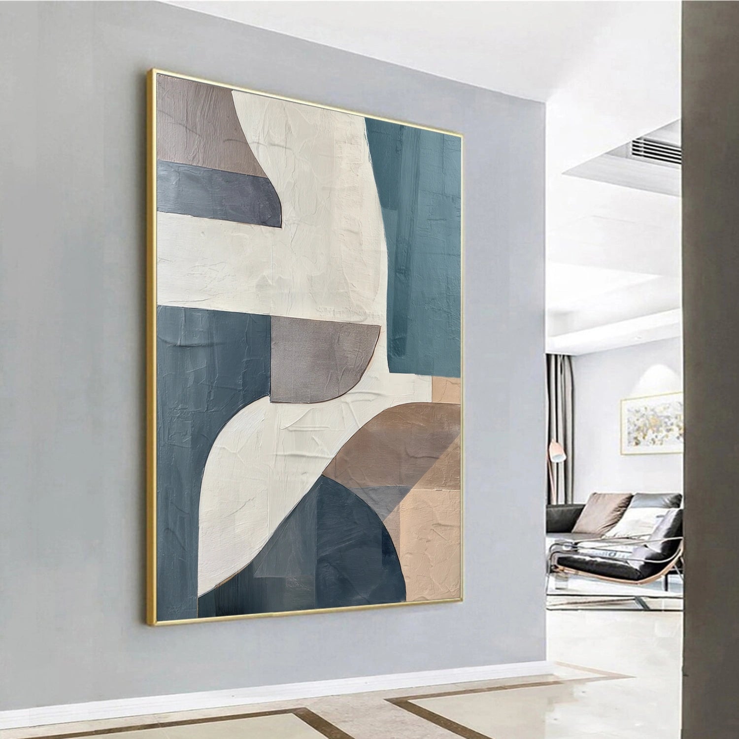 Abstract Textured Wall Art #AB 609