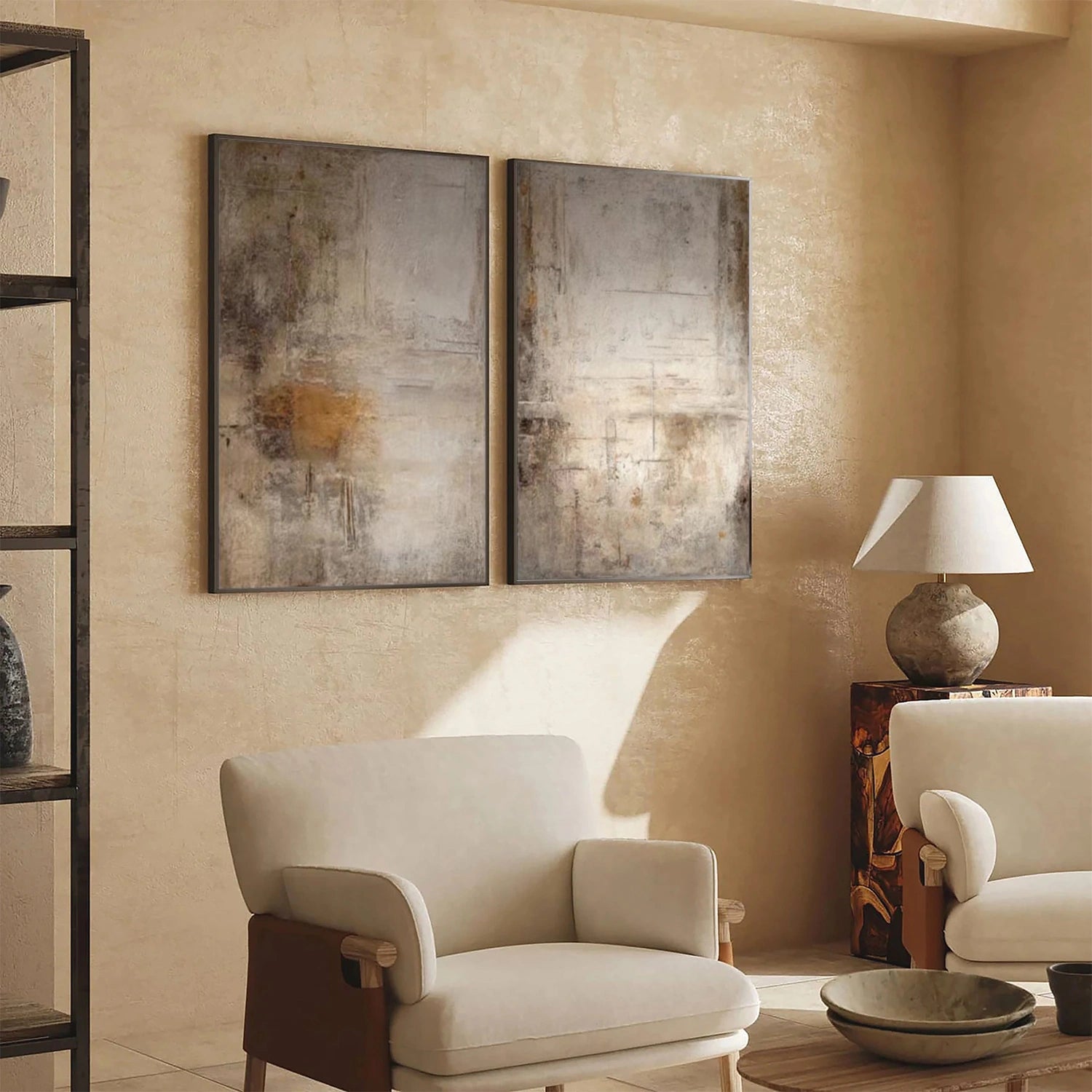 Wabi Sabi Set of 2 Wall Art #WS377