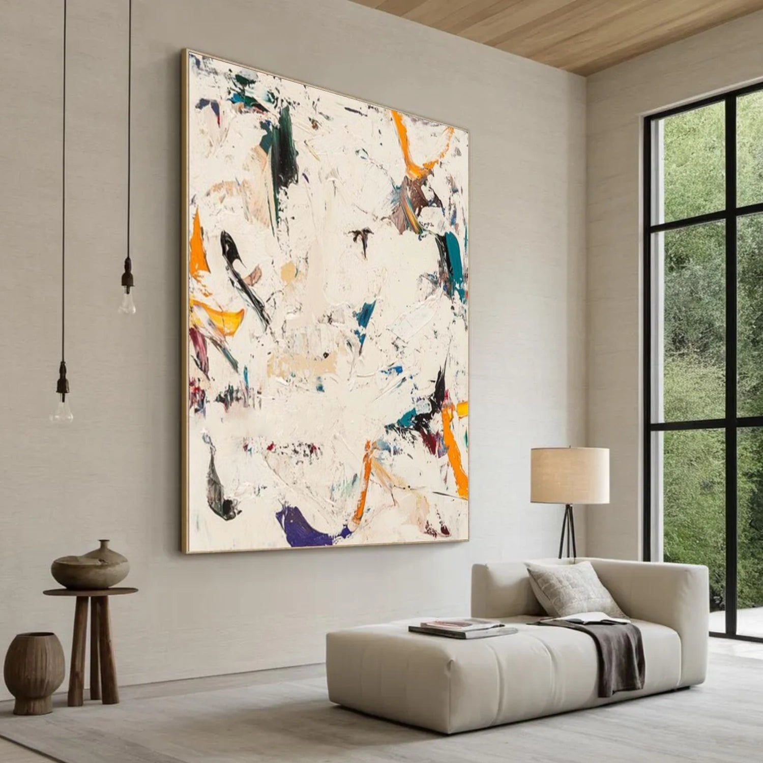 Abstract Textured Wall Art #AB 614