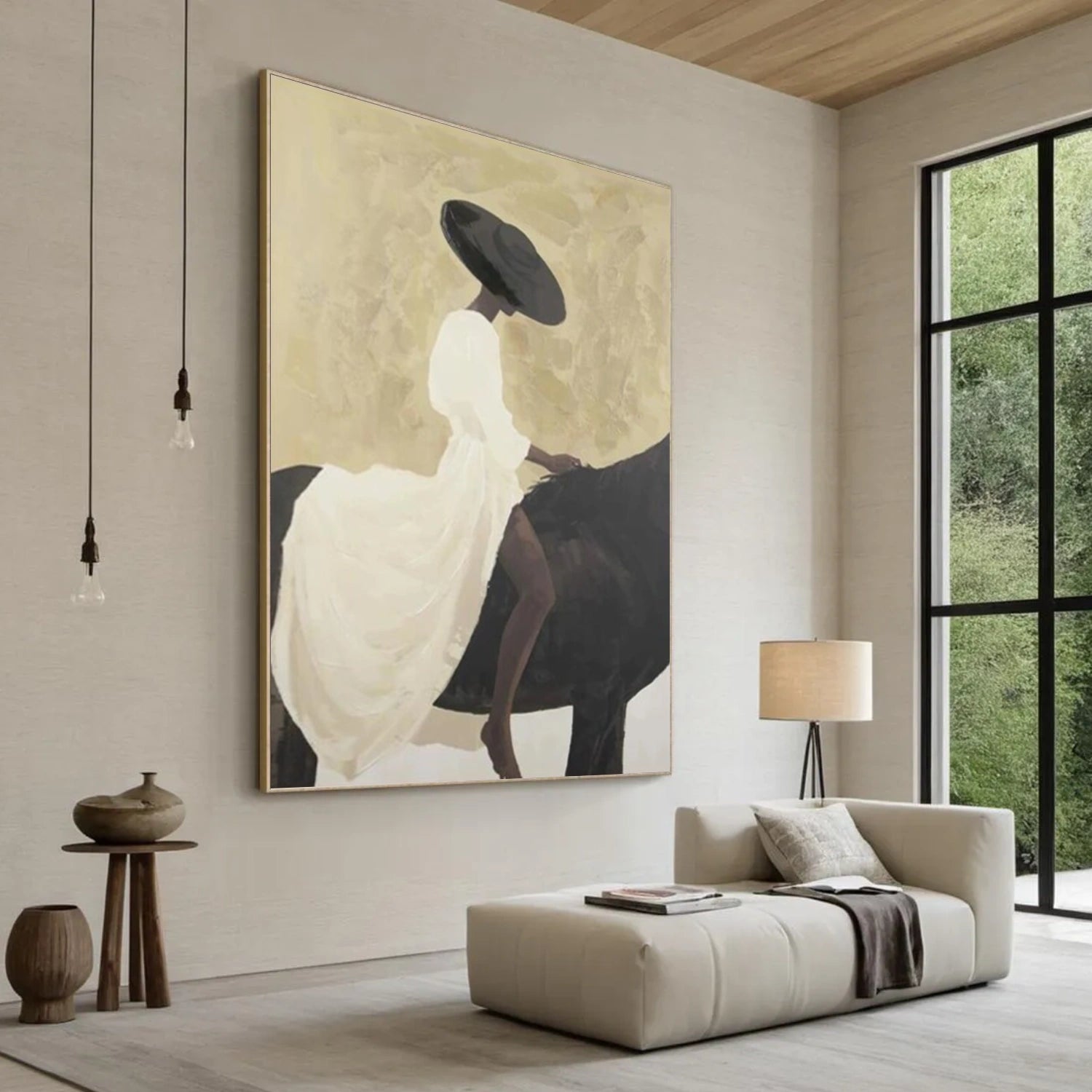 Abstract Portrait Wall Art #PT035