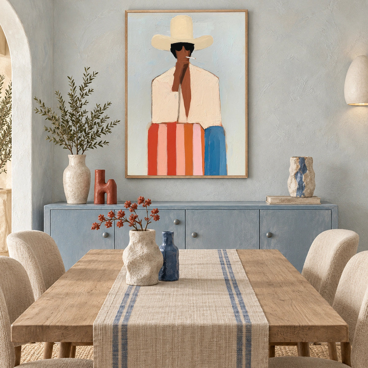 Abstract Portrait Wall Art #PT099