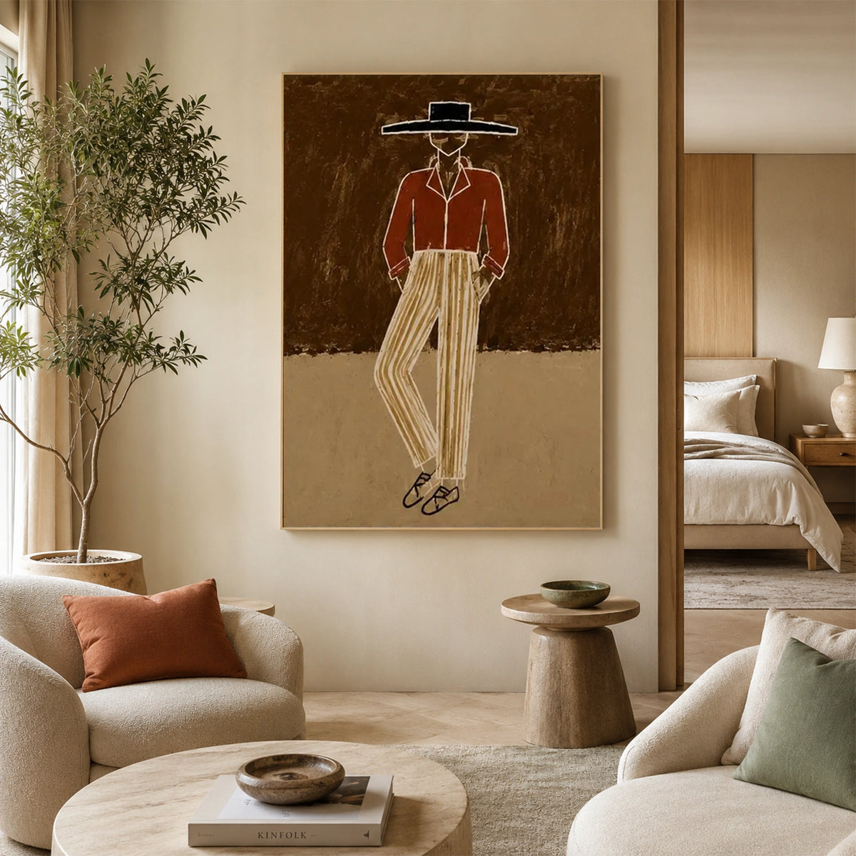 Abstract Portrait Wall Art #PT092