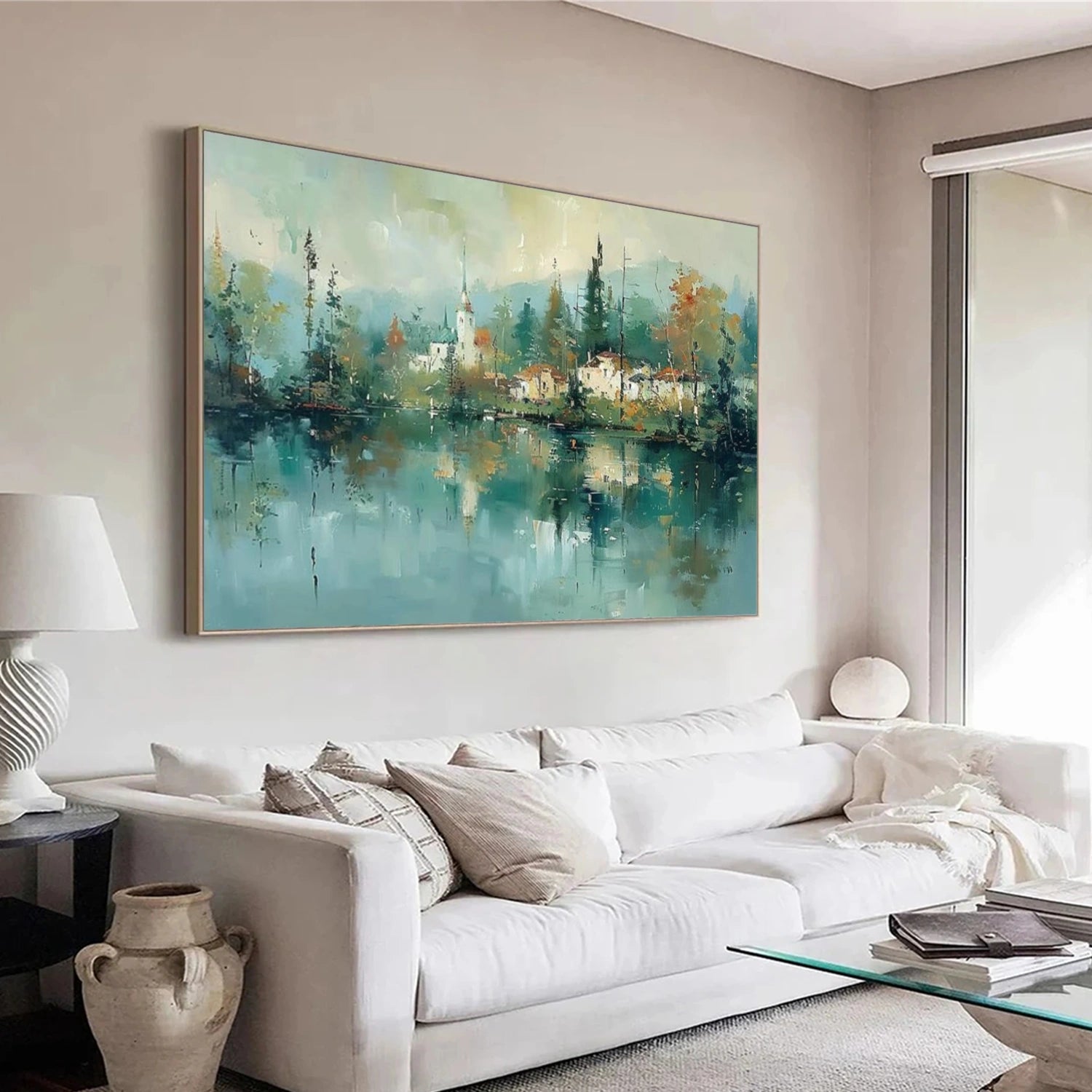 Abstract Urban Landscape Painting #UL 048