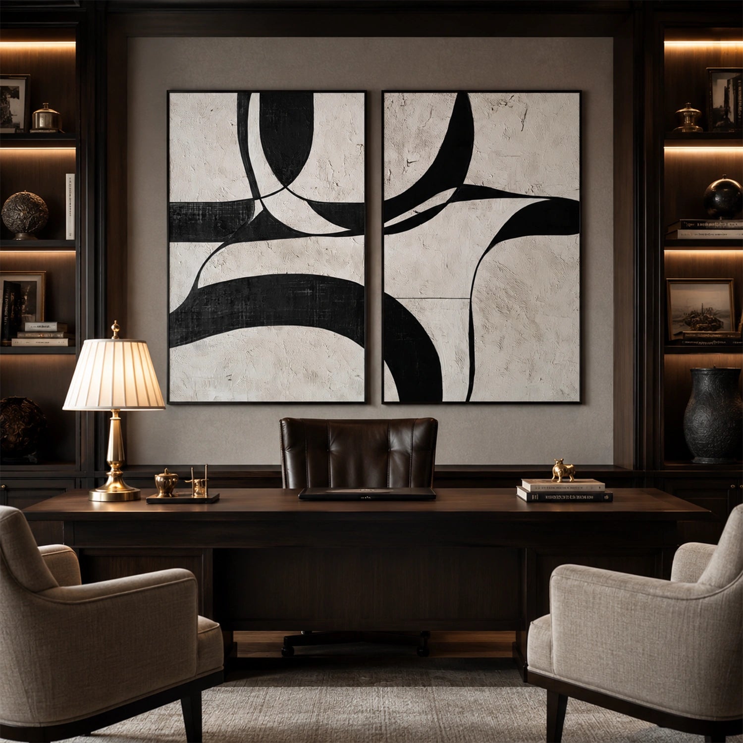 Wabi Sabi Wall Art Set of 2 # WS460