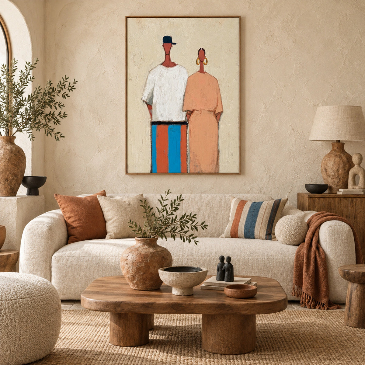 Abstract Portrait Wall Art #PT098