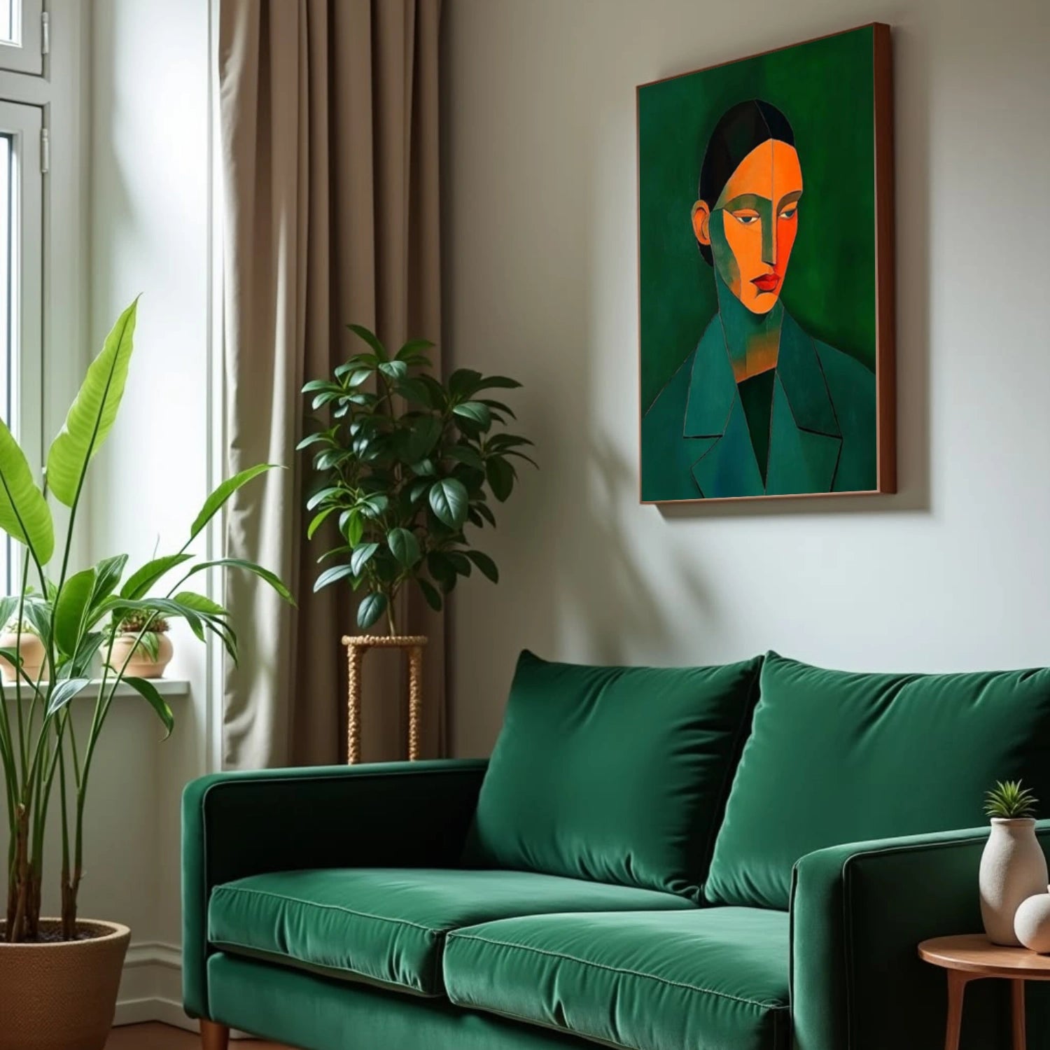 Abstract Portrait Wall Art # PT048