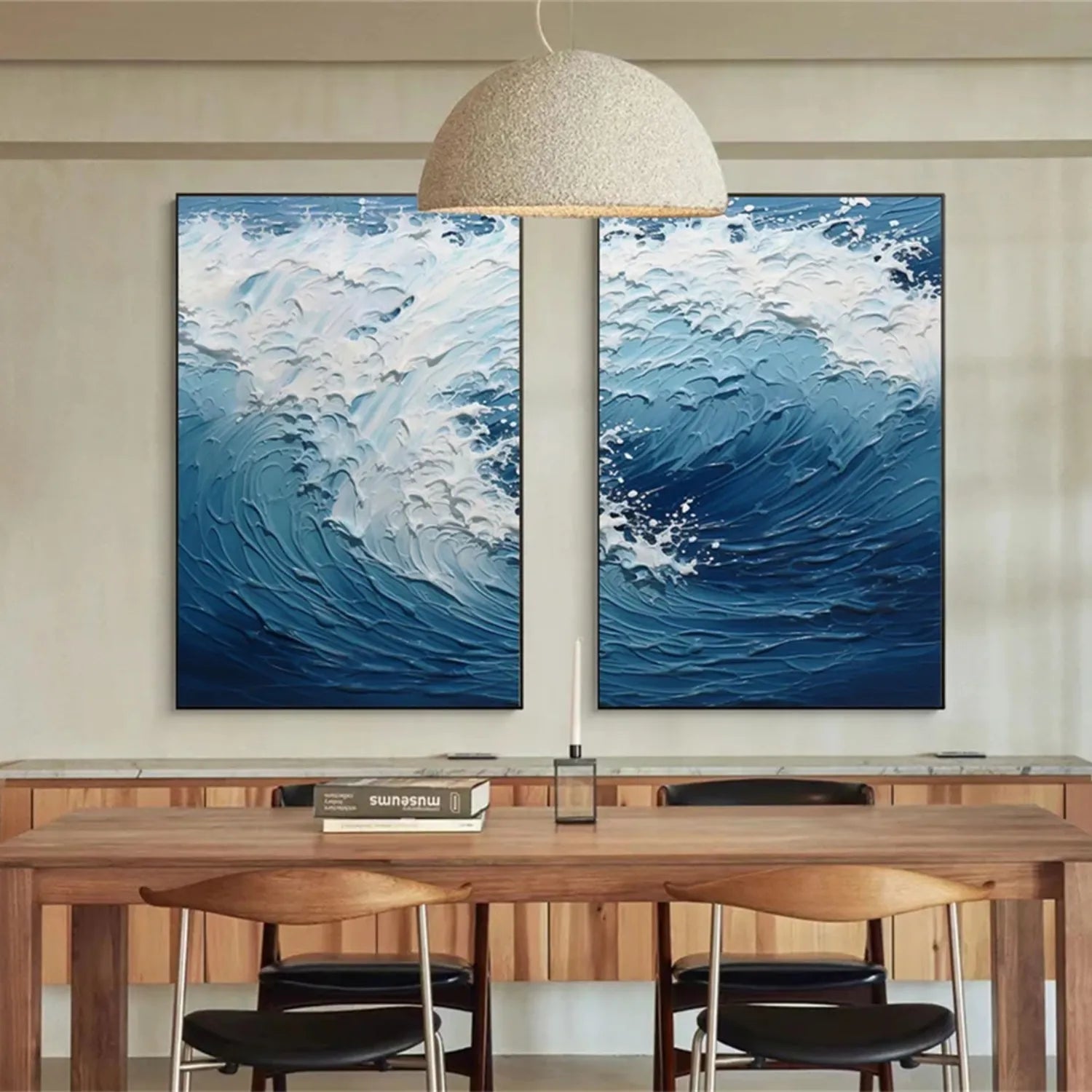 Ocean And Sky Painting Set of 2#OS 196