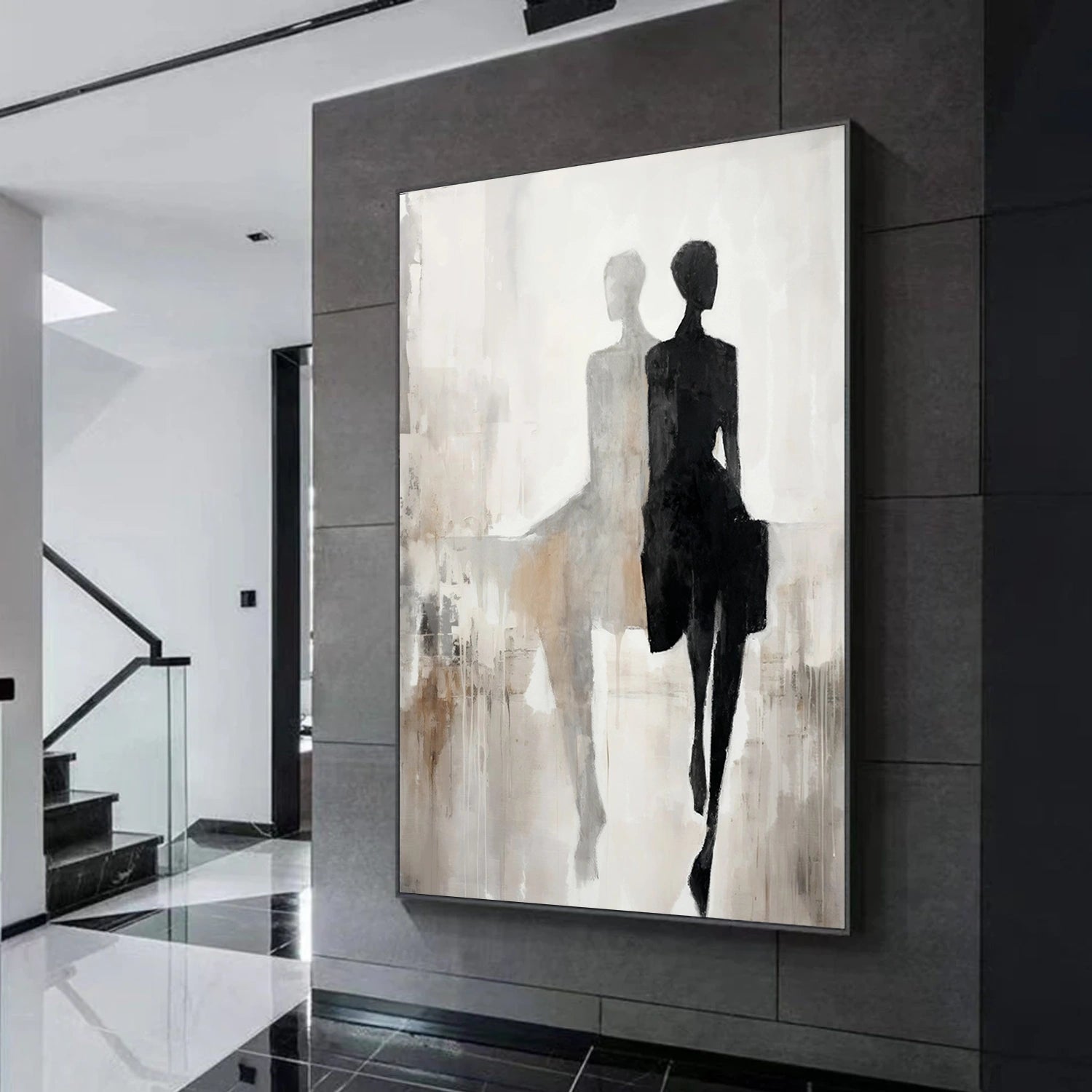 Contemporary Abstract Minimalist Wall Art #CW042