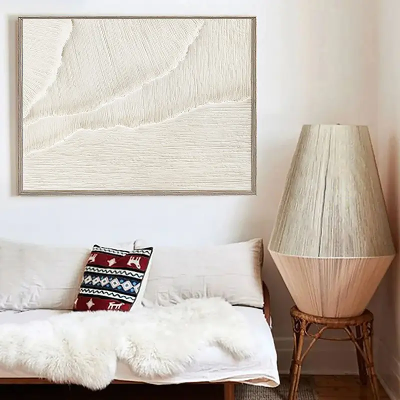 Plaster Art Minimalist Textured Painting #MM016