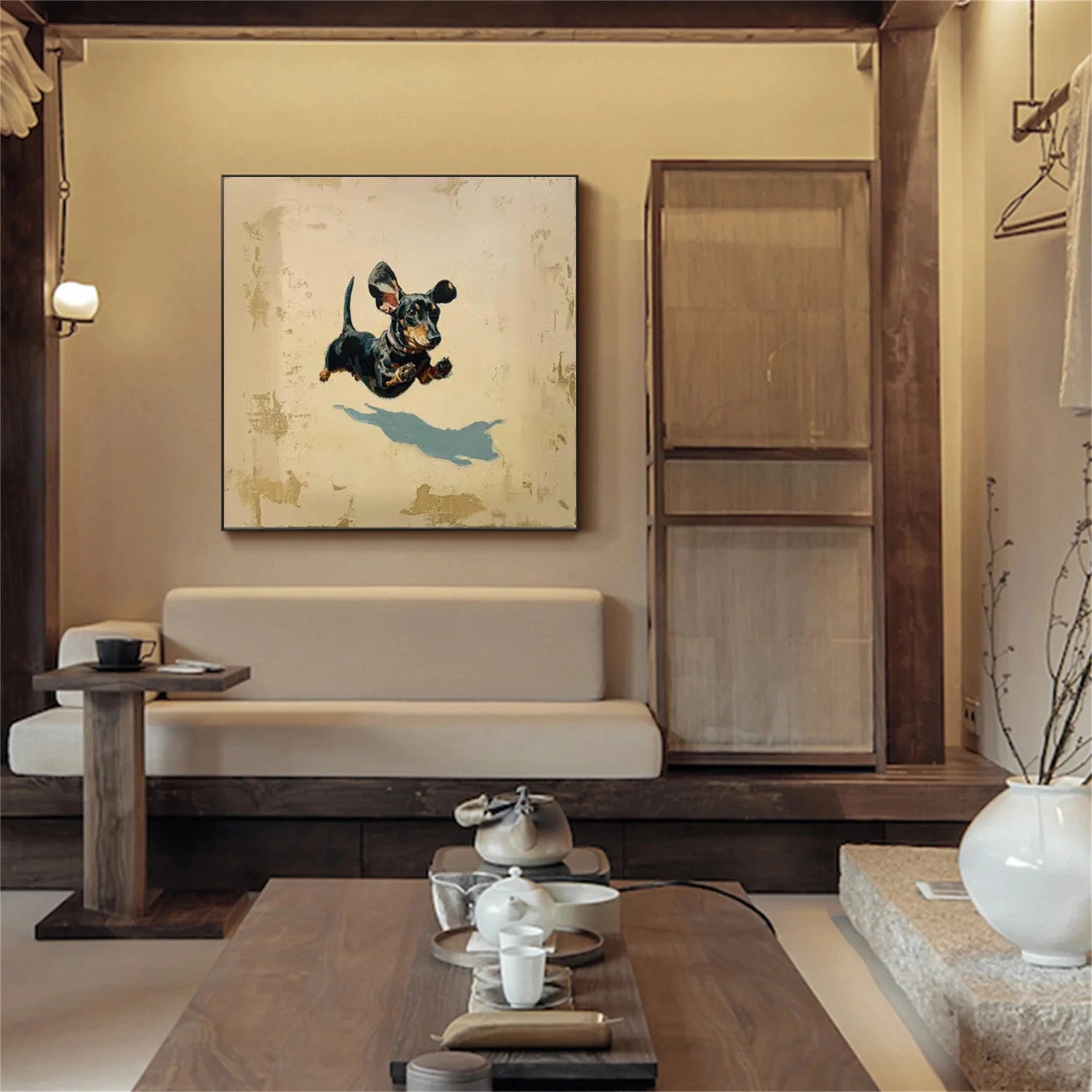 Abstract Animal  Canvas Art #AP194