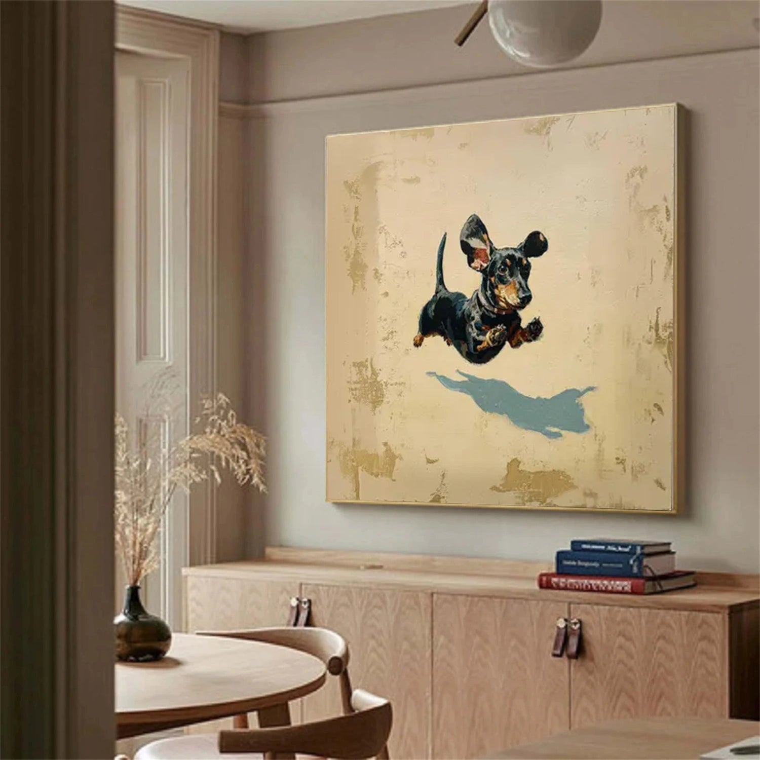 Abstract Animal  Canvas Art #AP194