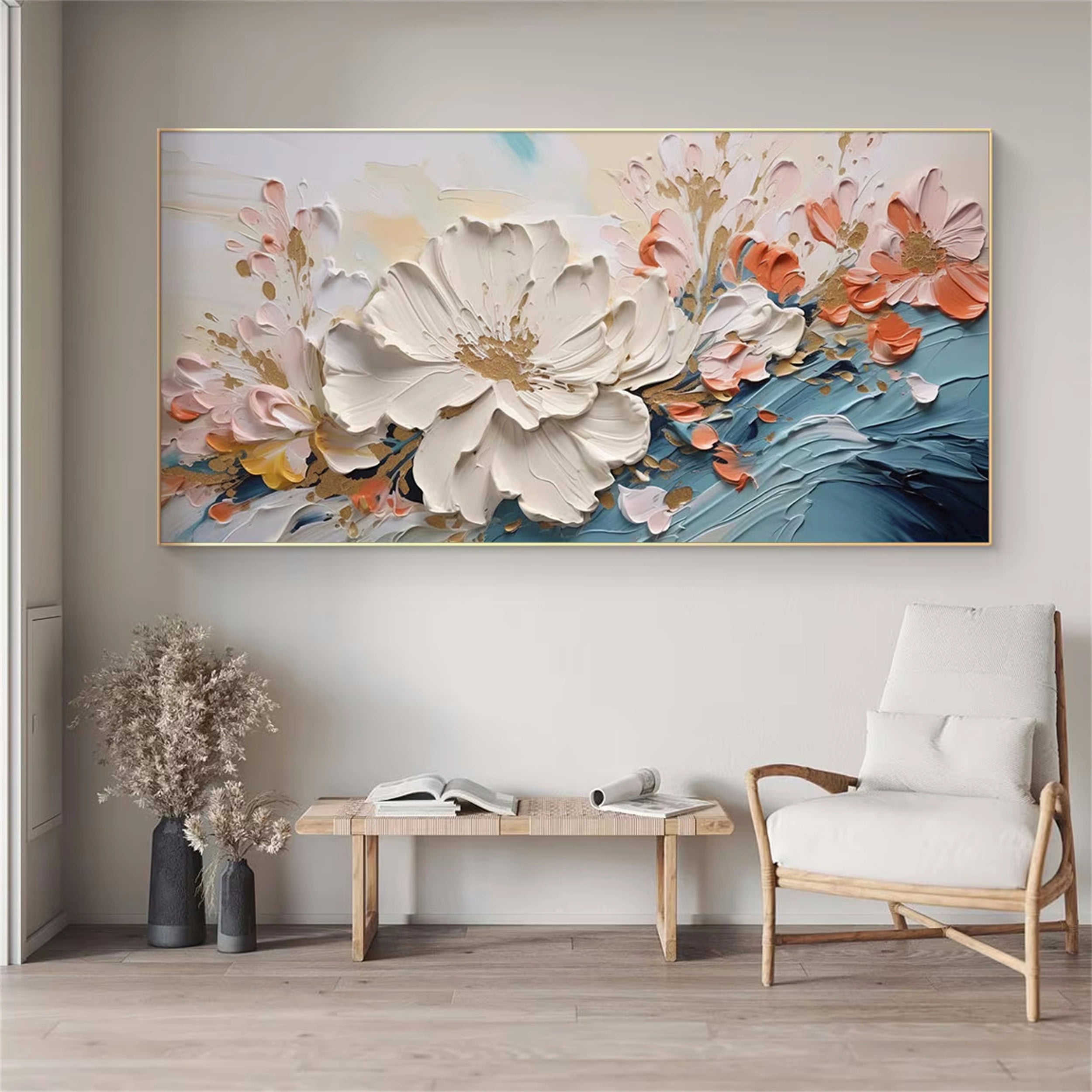 Flower And Tree Painting #FT 034