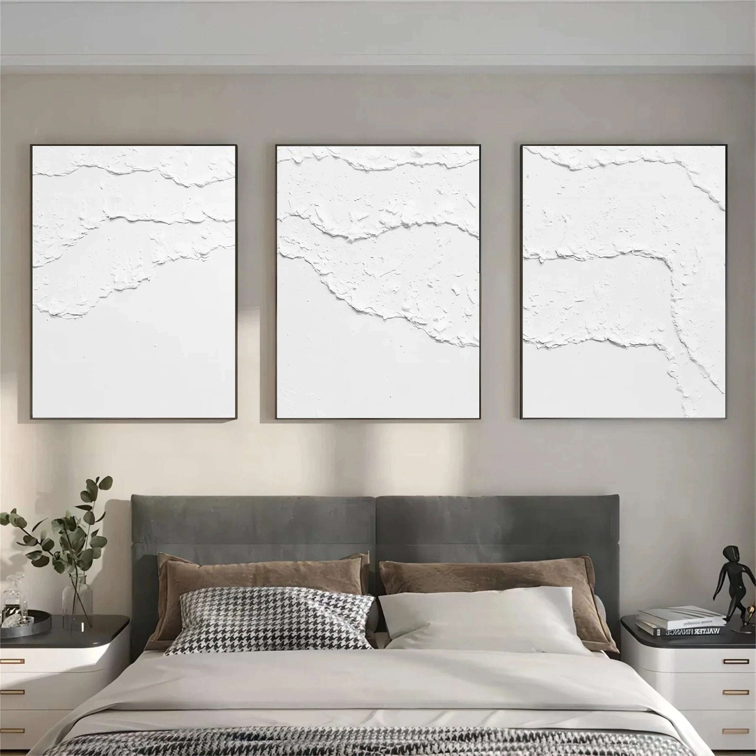 Minimalistic Balance Canvas Painting Set of 3 #MM284