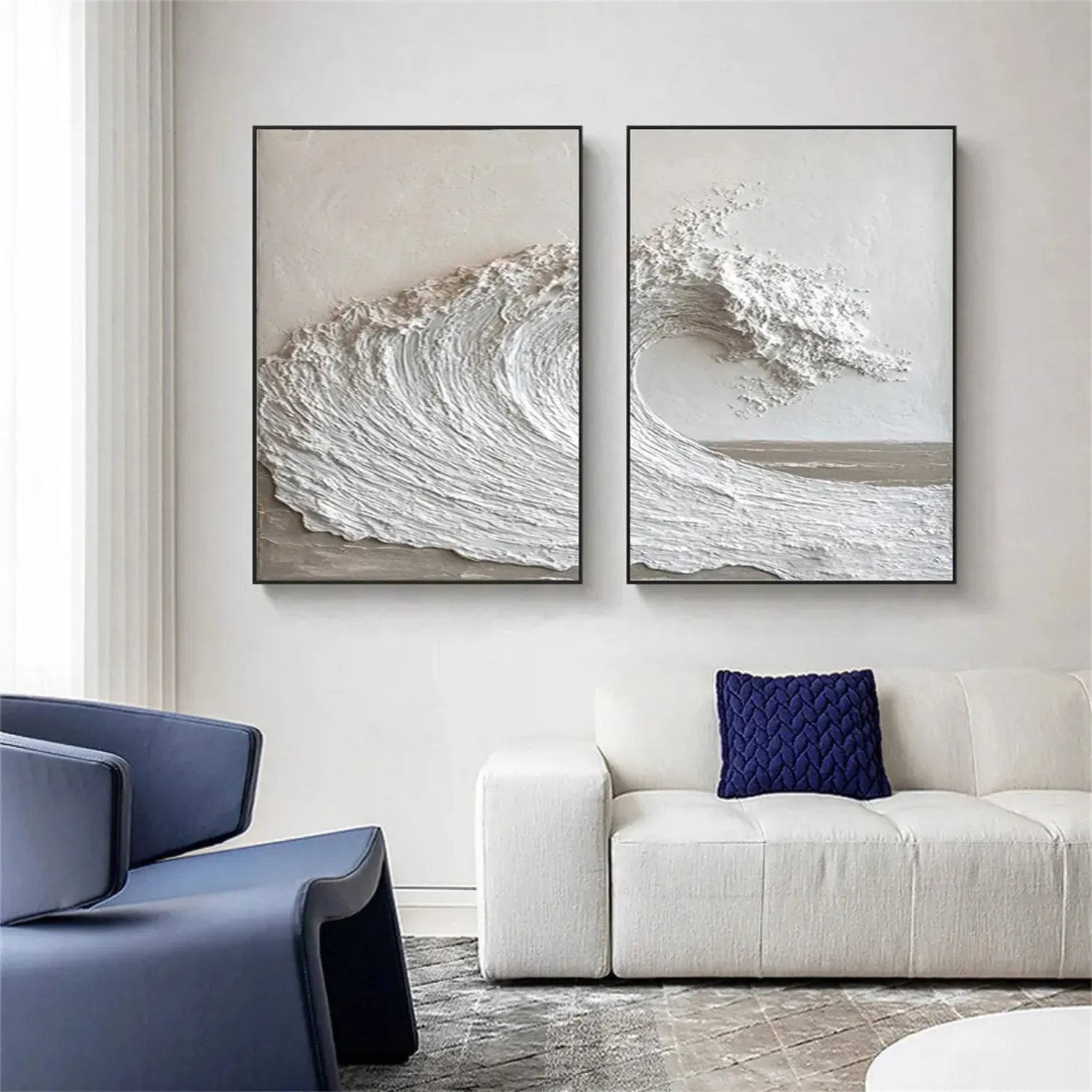 Ocean And Sky Painting Set of 2#OS 217