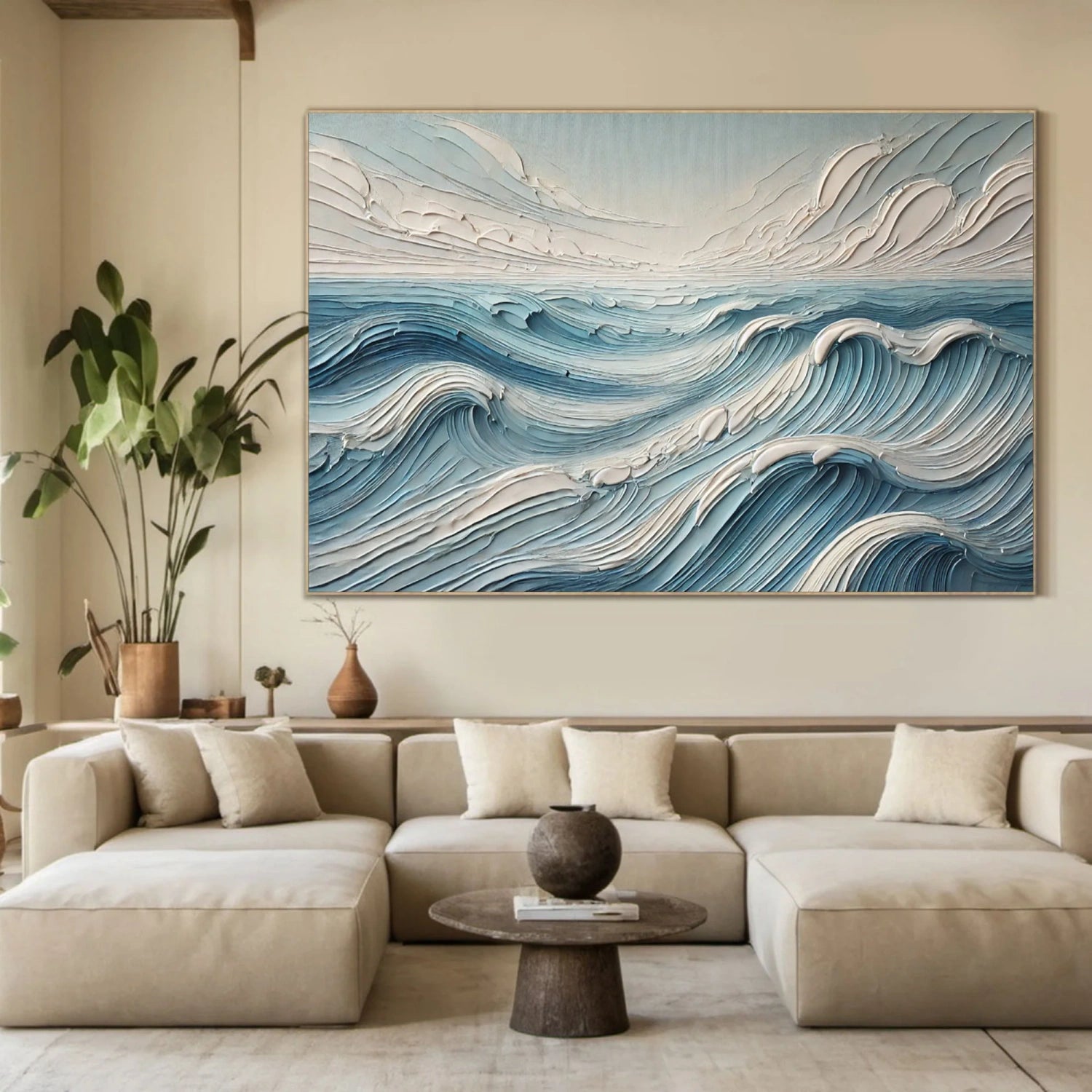 Ocean And Sky Painting #OS 231