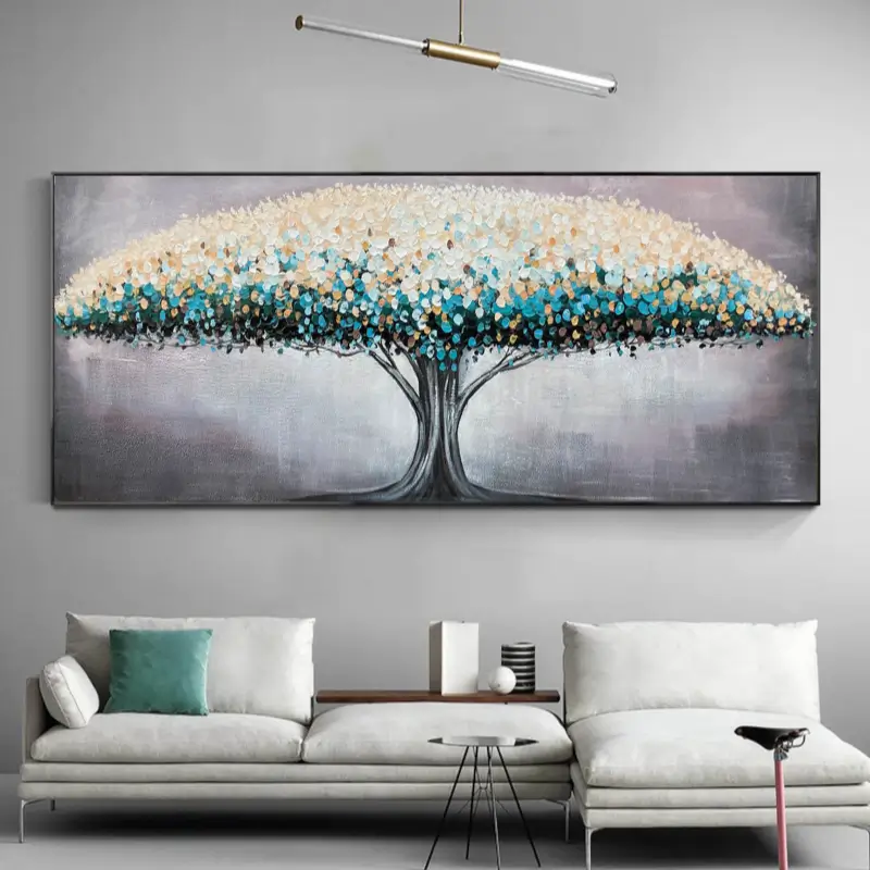 Flower And Tree Painting #FT 022