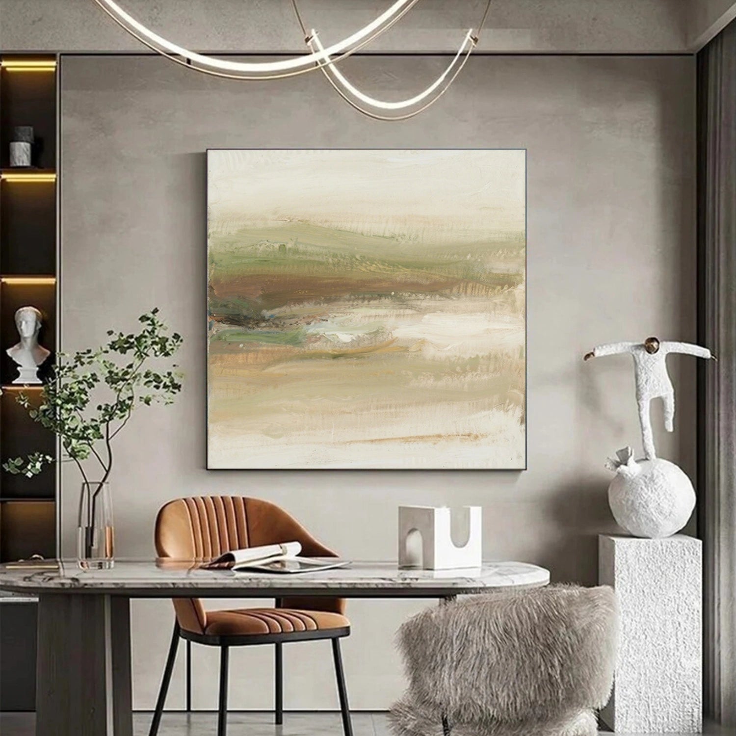 Abstract Textured Wall Art #AB 531