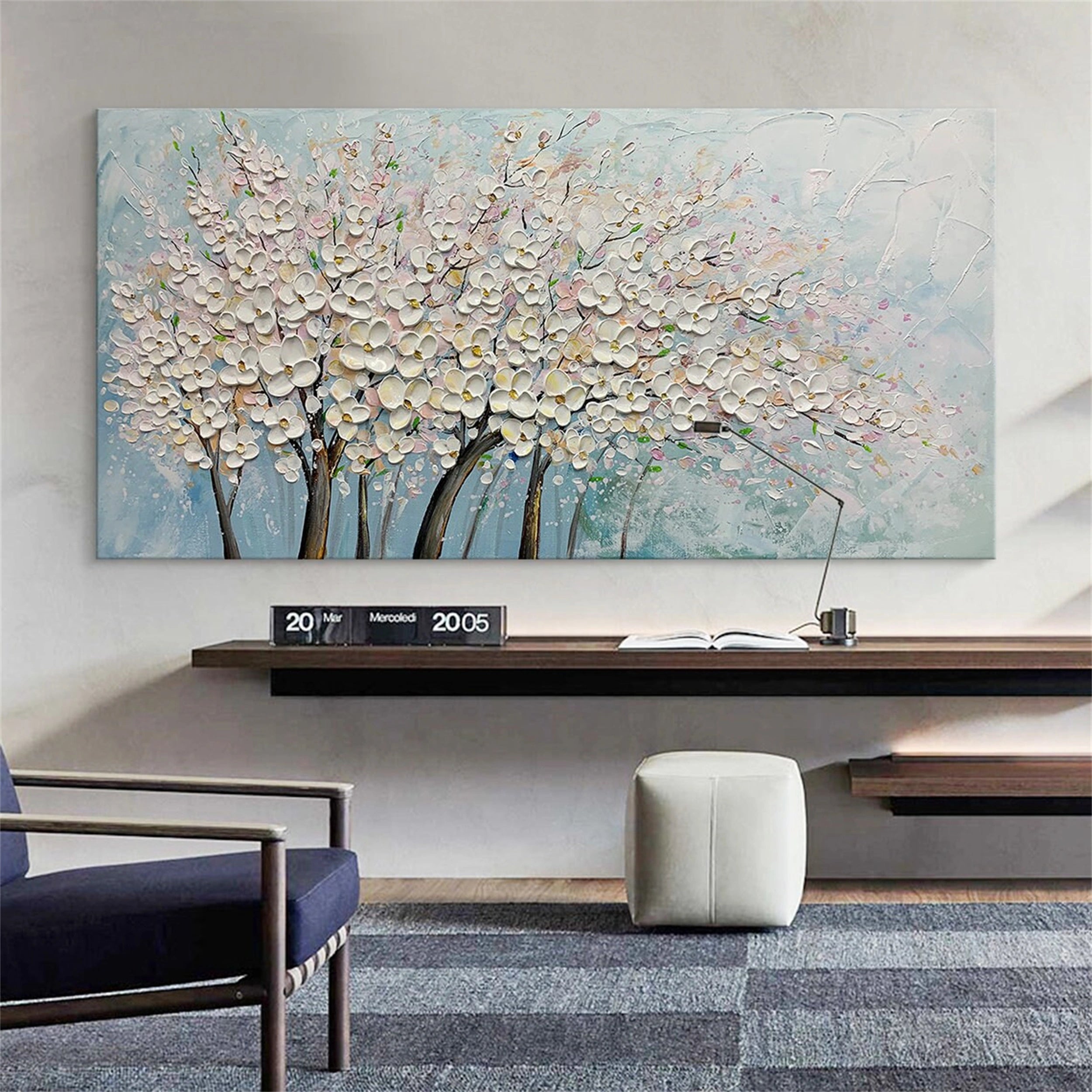 Flower And Tree Painting #FT 033