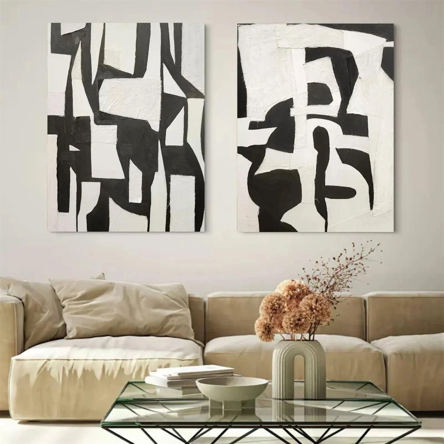 Abstract Tranquility Set of 2 #WS140