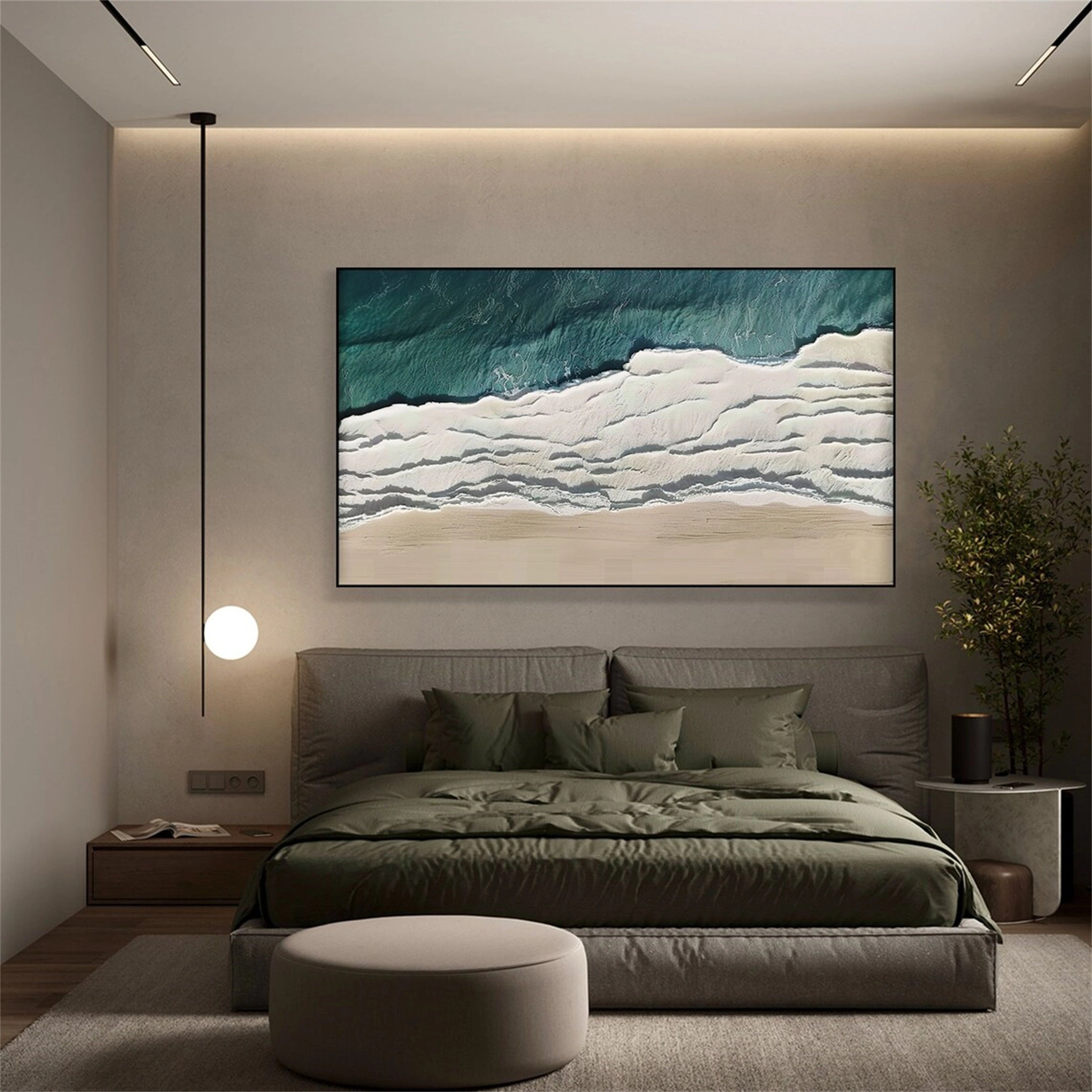 Ocean And Sky Painting #OS 066