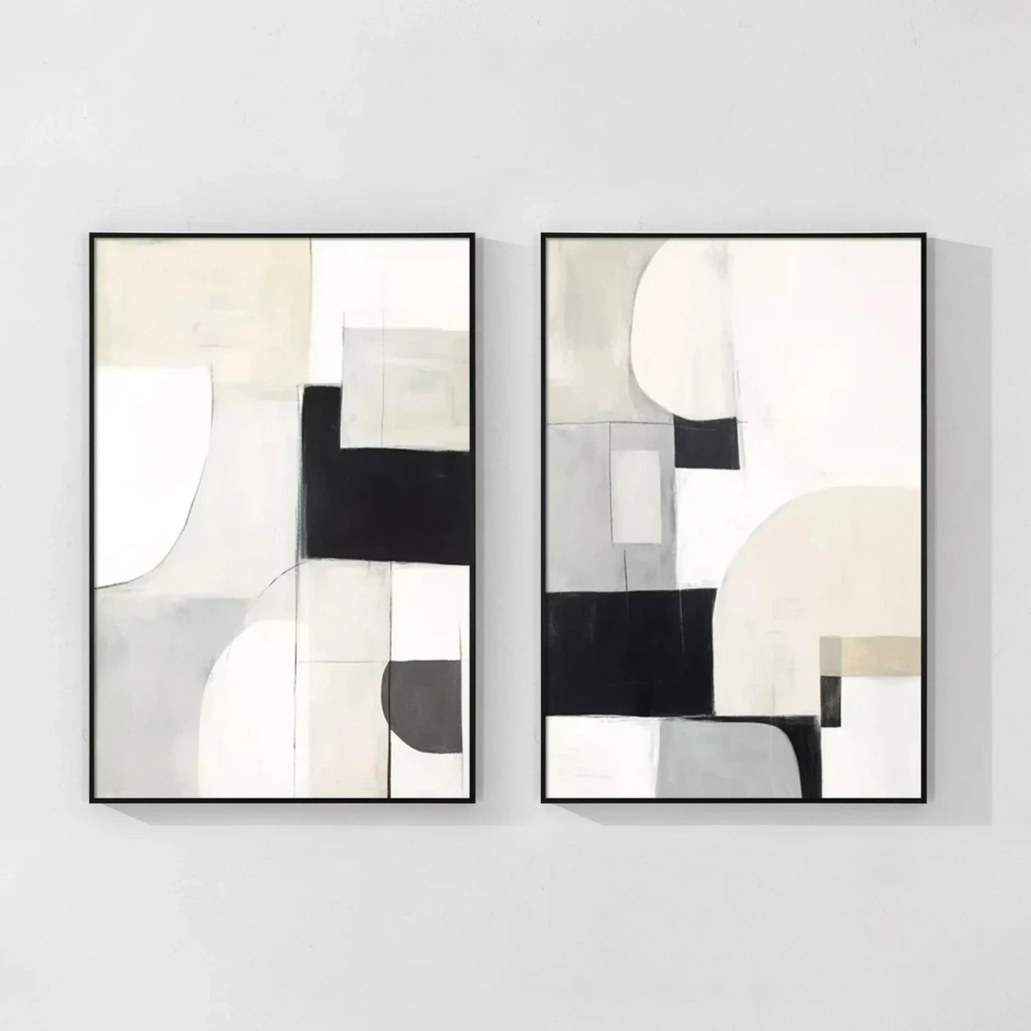 Abstract Painting Set of 2 #AB 413