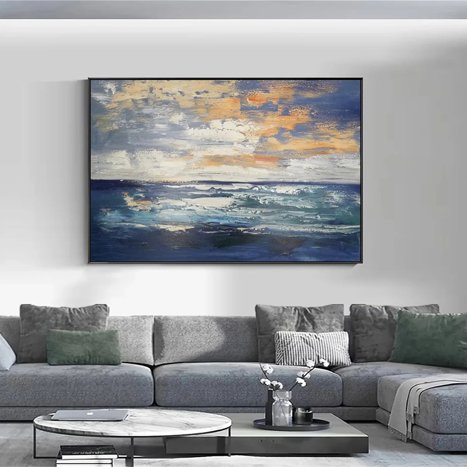 Ocean And Sky Painting #OS 179