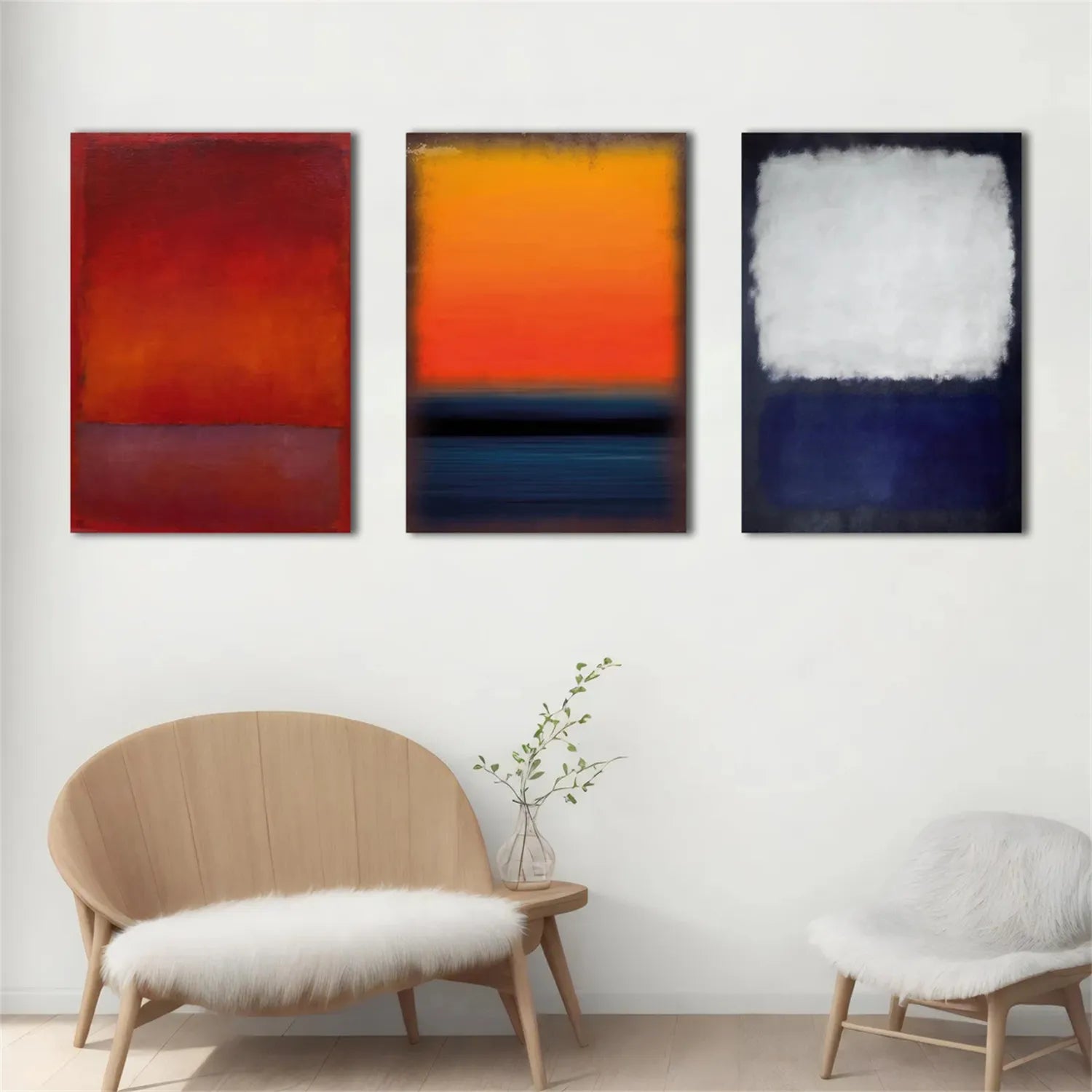 Abstract Tranquility Set of 3 #WS182