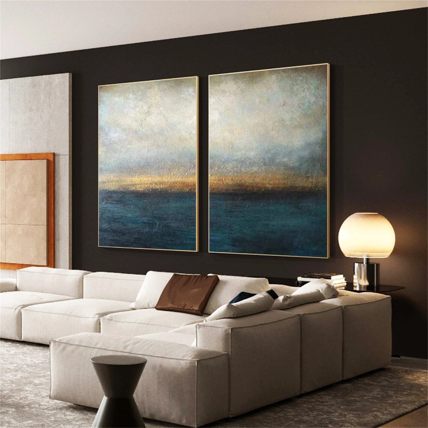 Abstract Wall Art Set of 2 #AB 597