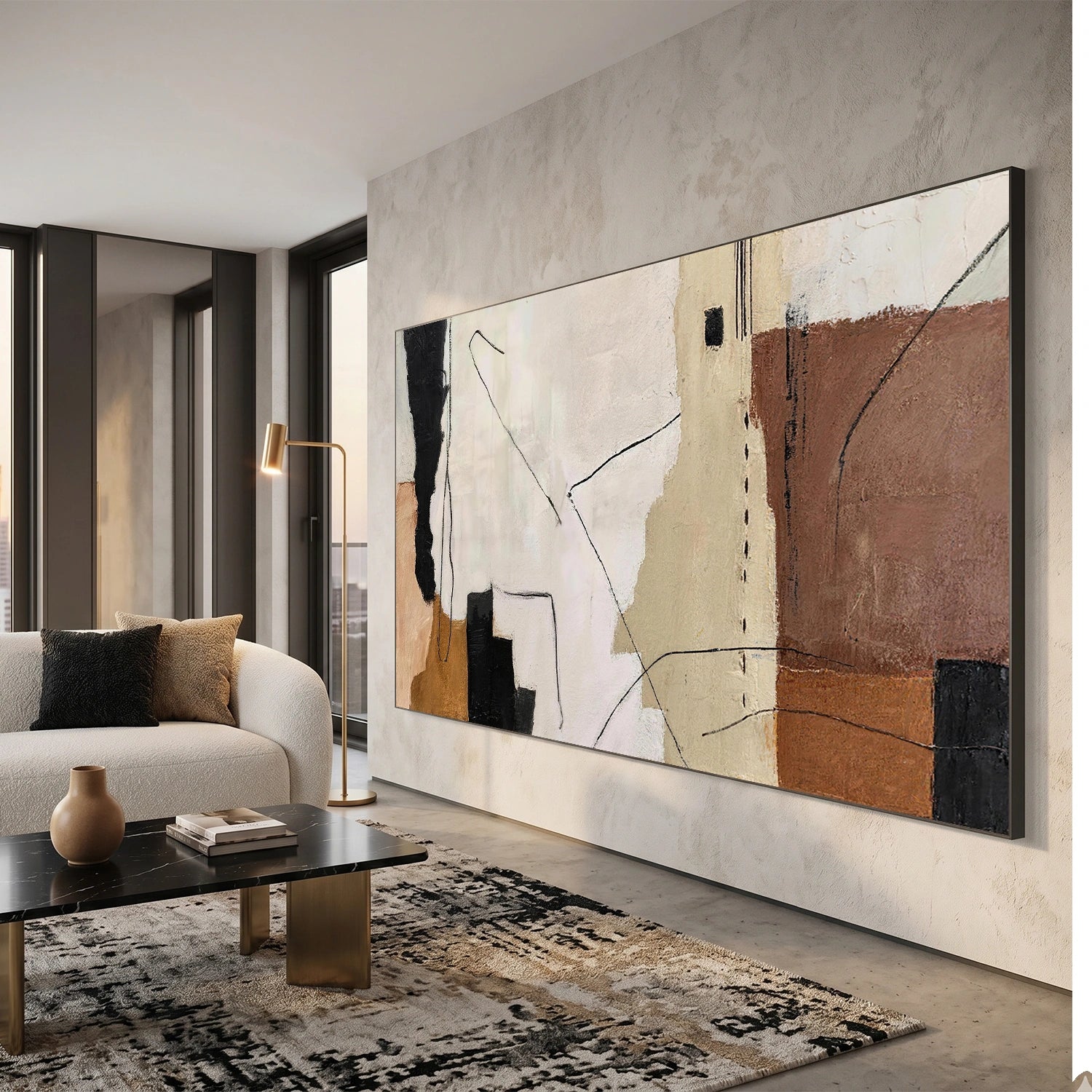 Abstract Texture Wall Art  # AB698