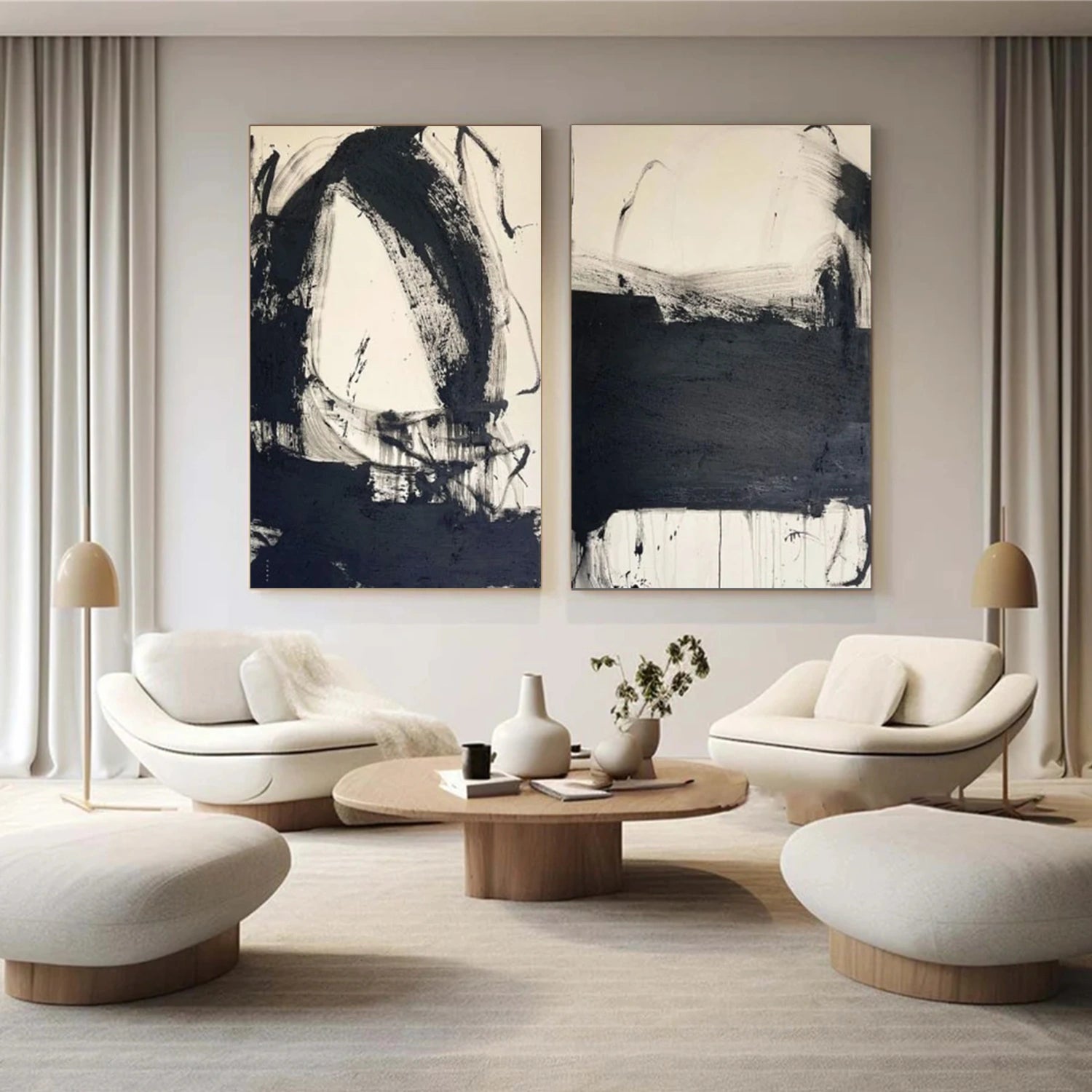 Abstract Tranquility Set of 2 #WS285