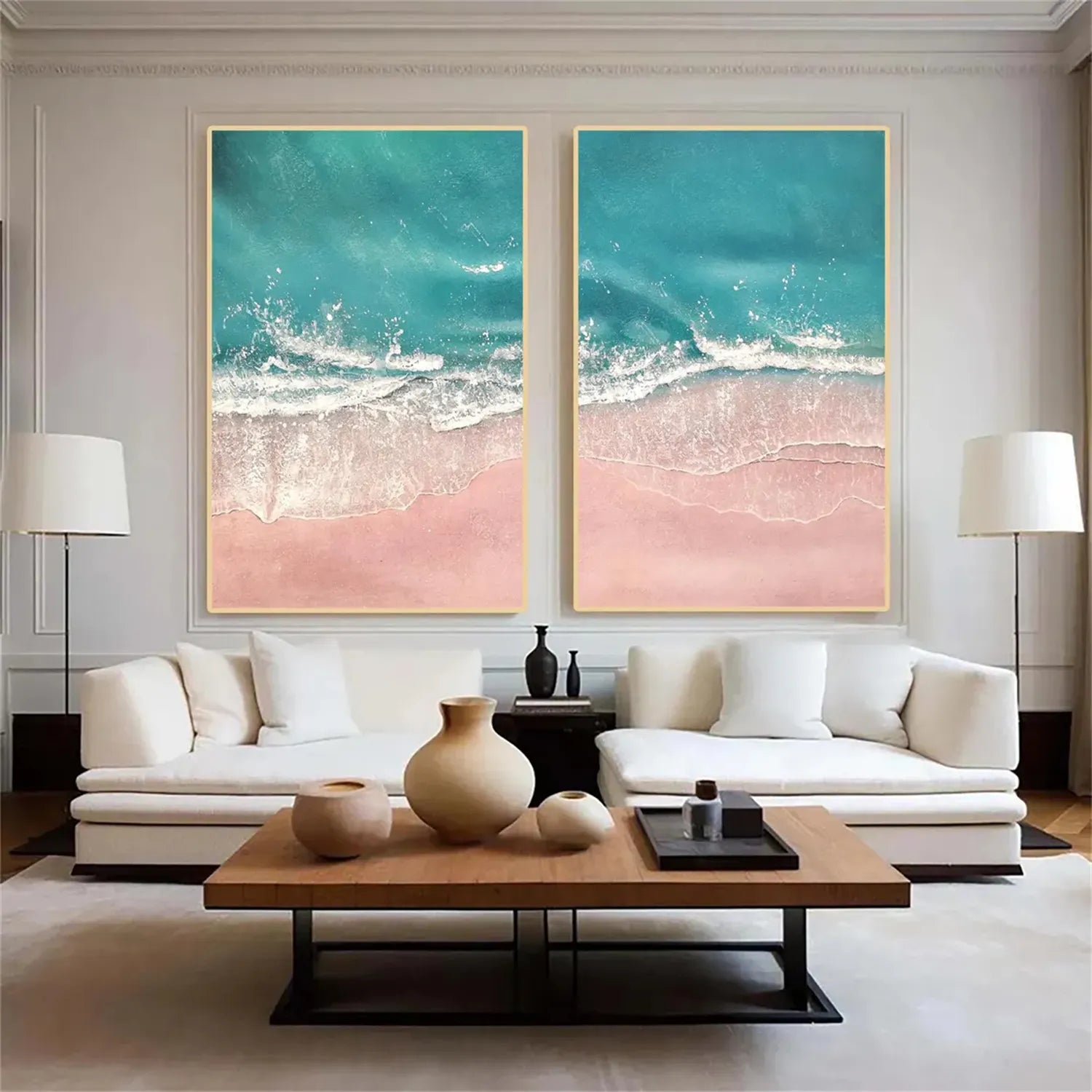 Ocean And Sky Painting Set of 2#OS 164