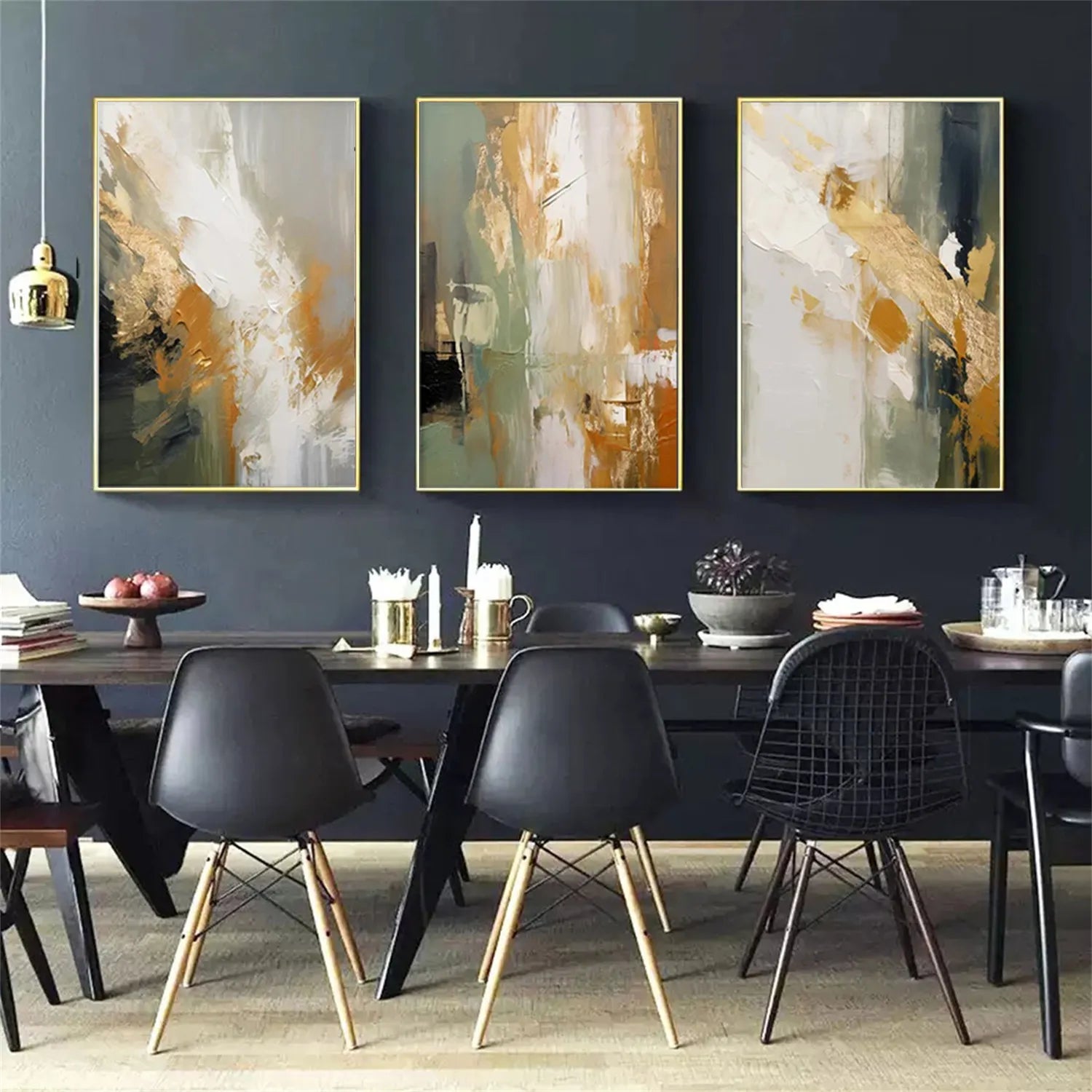 Abstract Painting Set of 3 #AB214